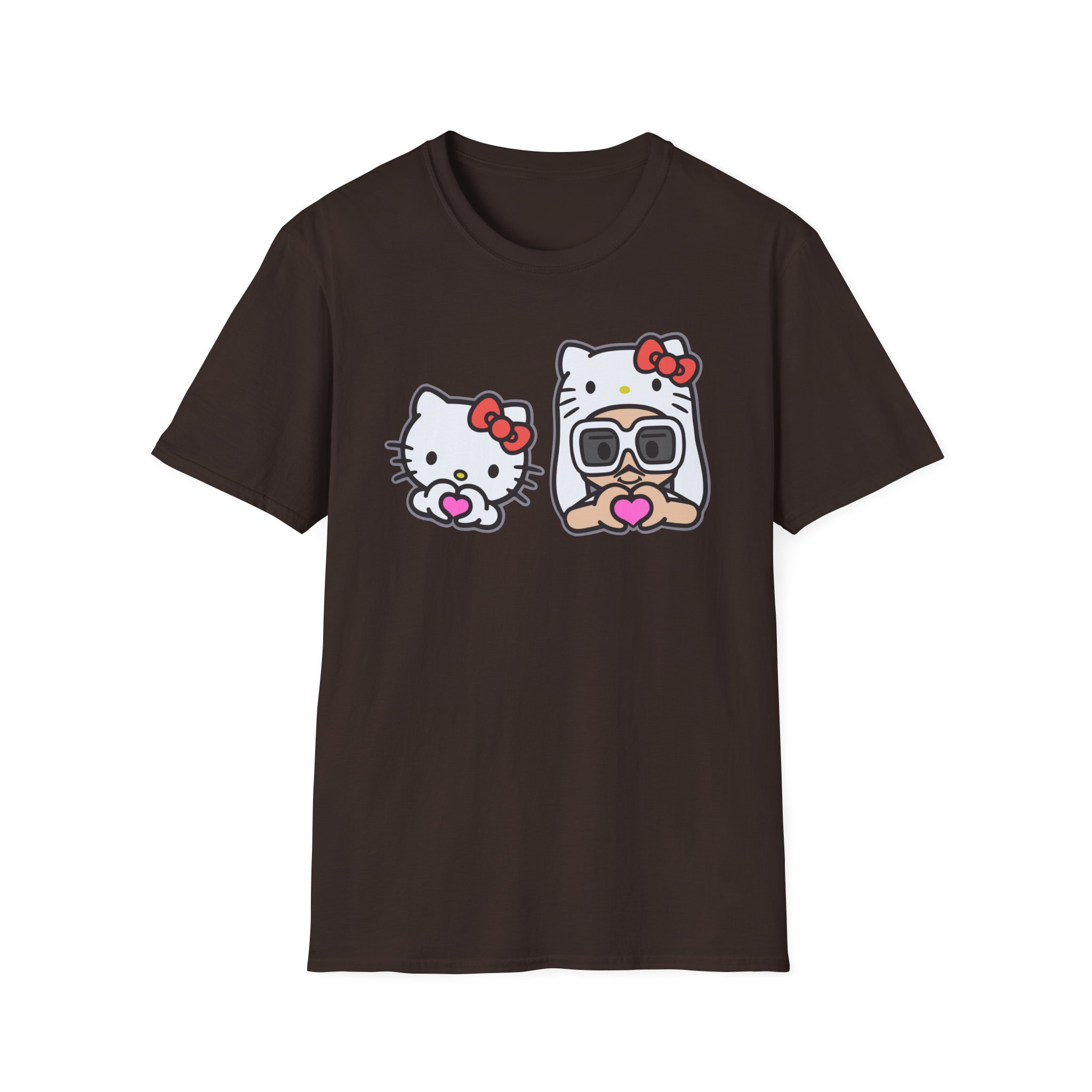 Bruno Mars X Hello Kitty Unisex Softstyle T-Shirt - Image 9