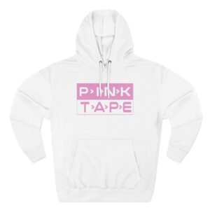 Lil Uzi Vert Pink Tape Three-Panel Fleece Hoodie