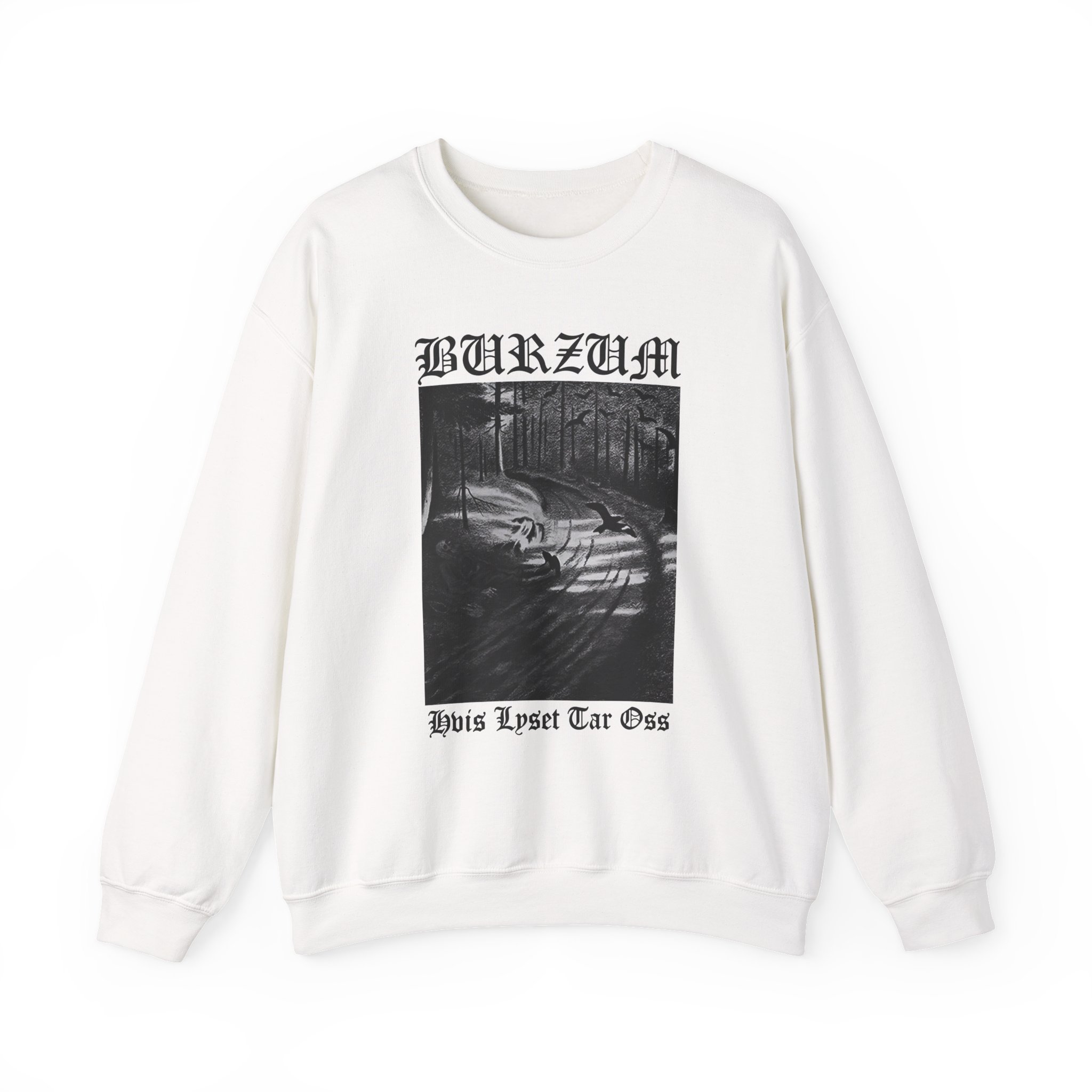 Burzum Hvis Lyset Tar Oss Unisex Heavy Blend™ Crewneck Sweatshirt