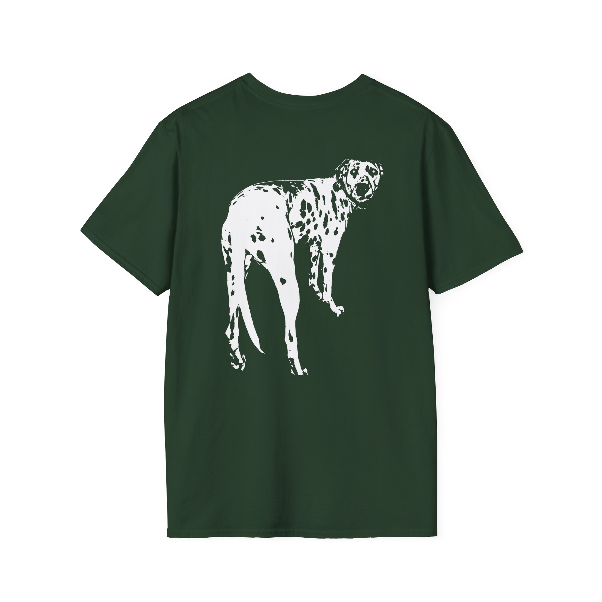 Death Grips Dalmatian Unisex Softstyle T-Shirt - Image 8
