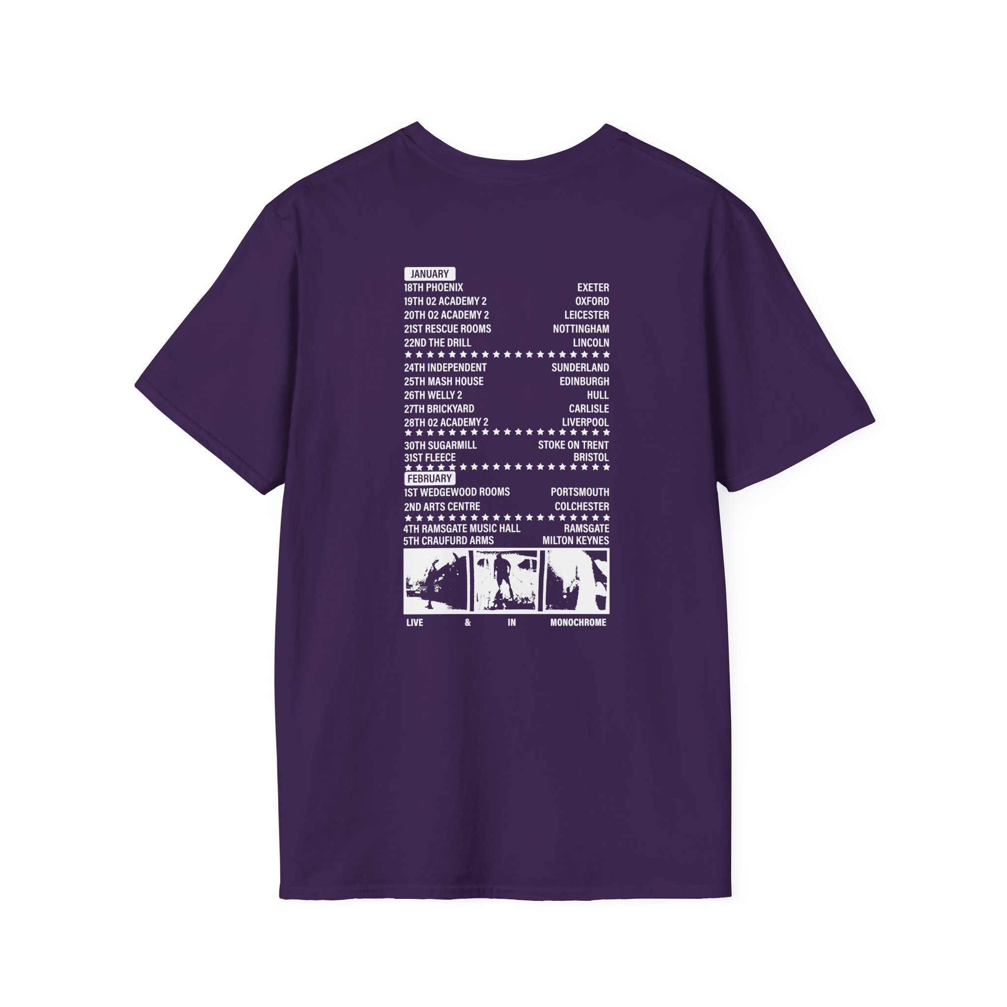 Holding Absence Eyes Tour Unisex Softstyle T-Shirt - Image 24