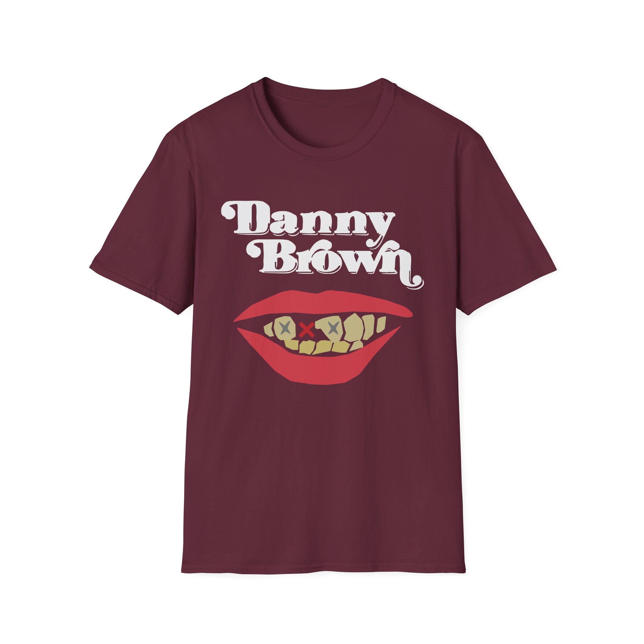 Danny Brown Rapper Hip Hop Logo Unisex Softstyle T-Shirt - Image 3