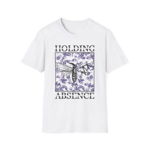 Holding Absence Floral Moth Unisex Softstyle T-Shirt