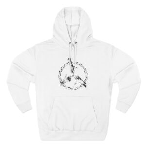 Death Grips Peace Daisy Three-Panel Fleece Hoodie
