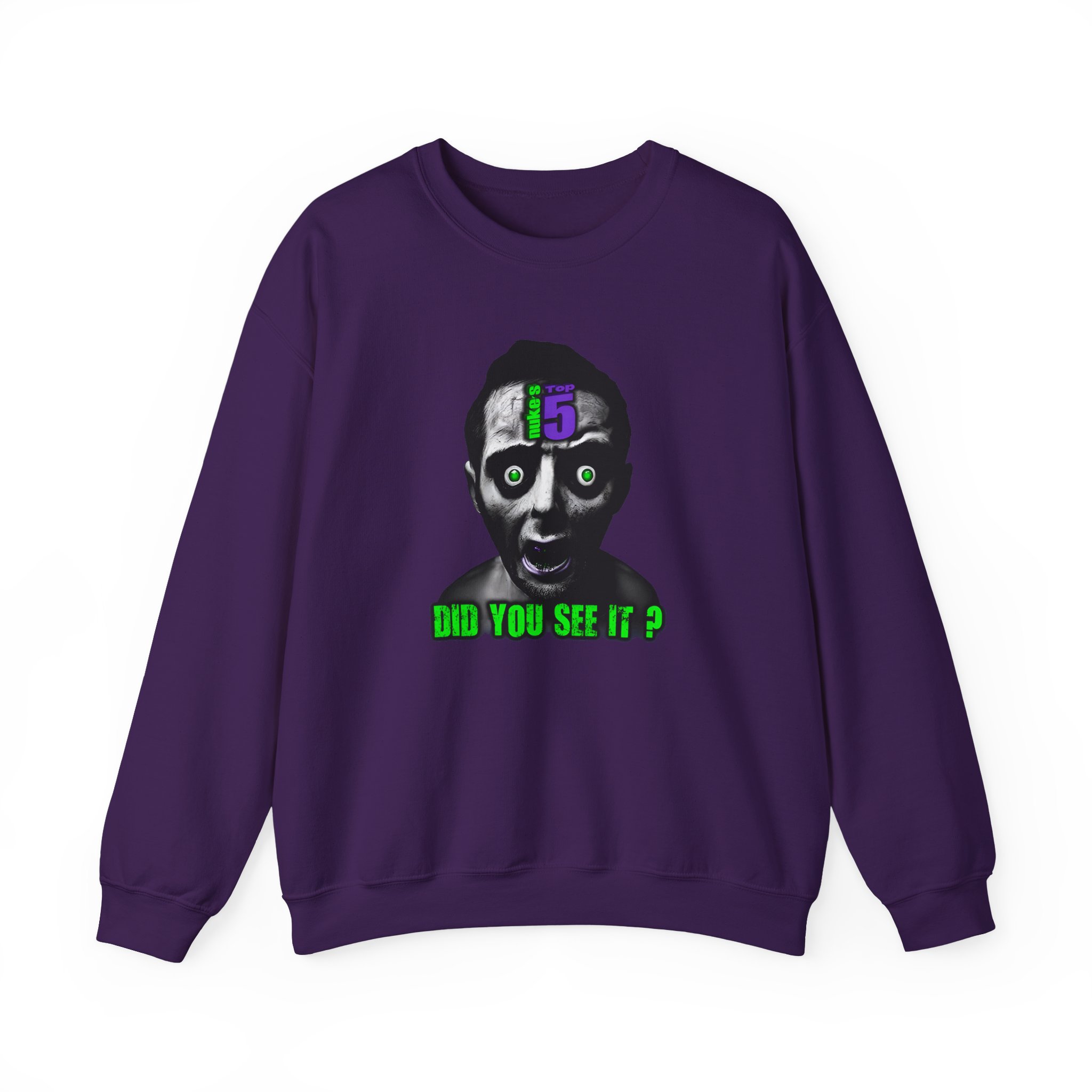Nuke's Top 5 Ol' Bug Eyes Unisex Heavy Blend™ Crewneck Sweatshirt - Image 15