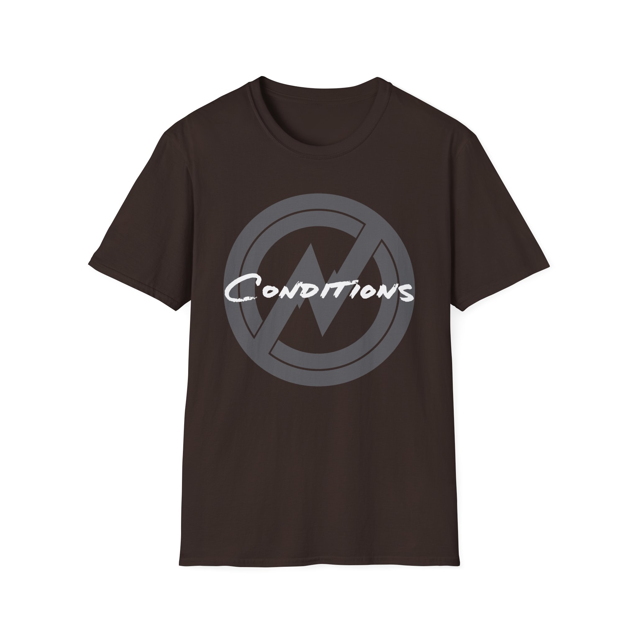 Conditions Circle Symbol Unisex Softstyle T-Shirt - Image 5