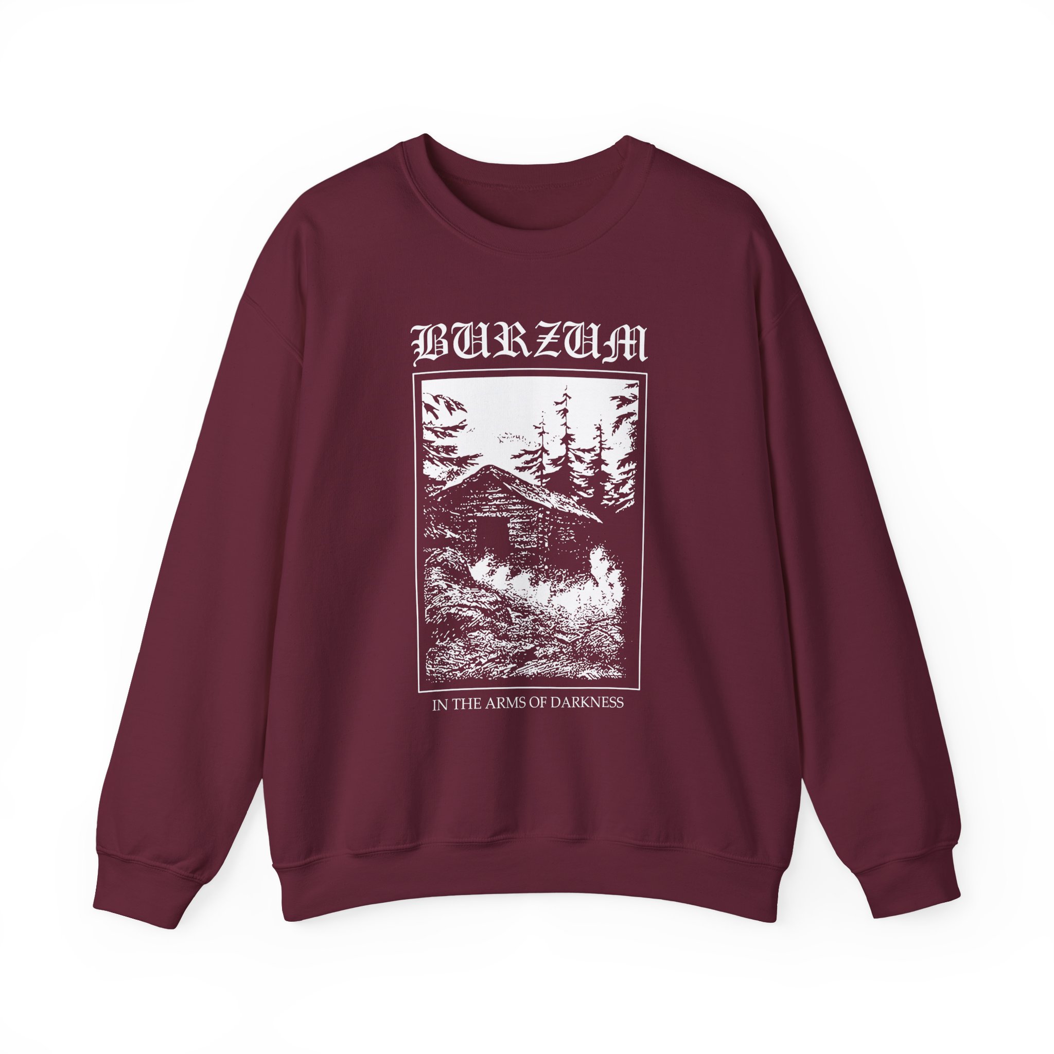 Burzum in the Arms of Darkness Unisex Heavy Blend™ Crewneck Sweatshirt - Image 3