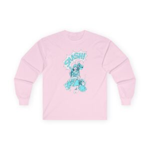Omori Aubrey Smash! Unisex Ultra Cotton Long Sleeve Tee