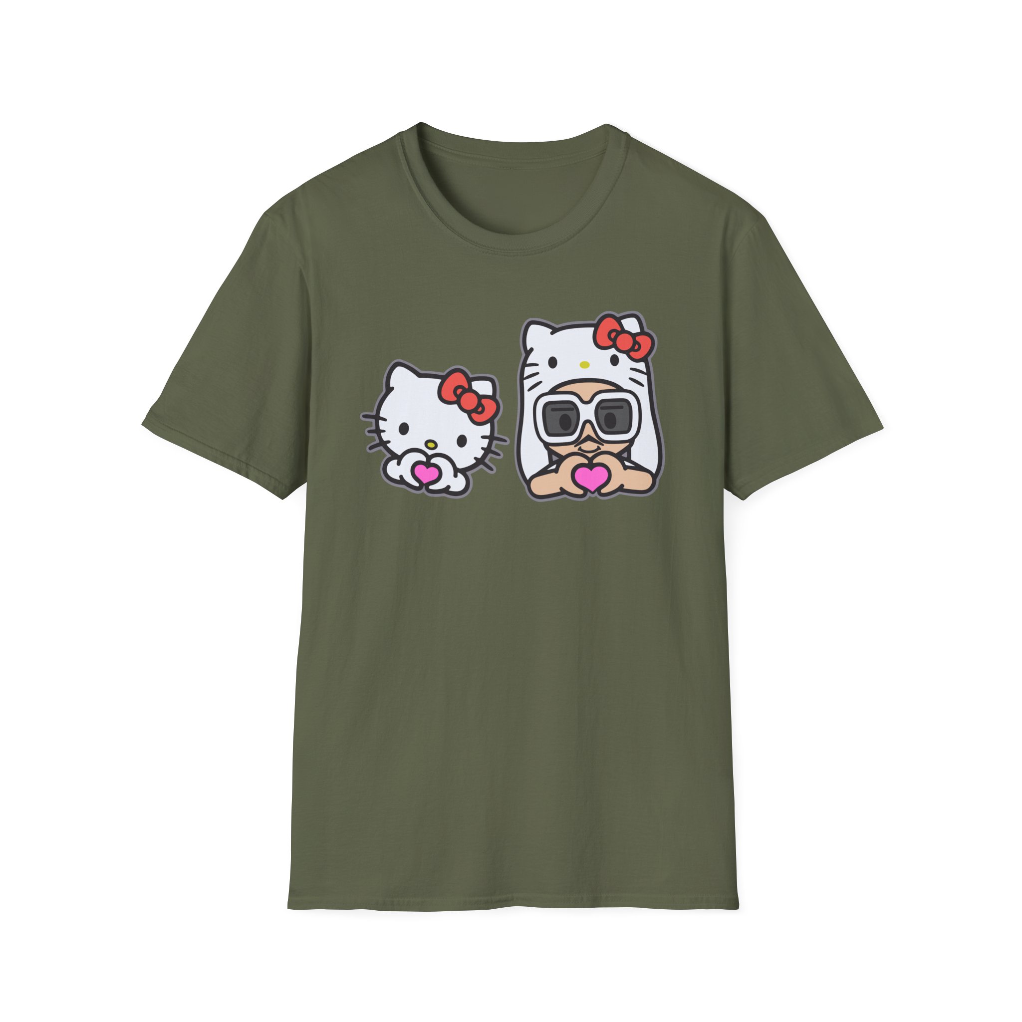 Bruno Mars X Hello Kitty Unisex Softstyle T-Shirt - Image 11