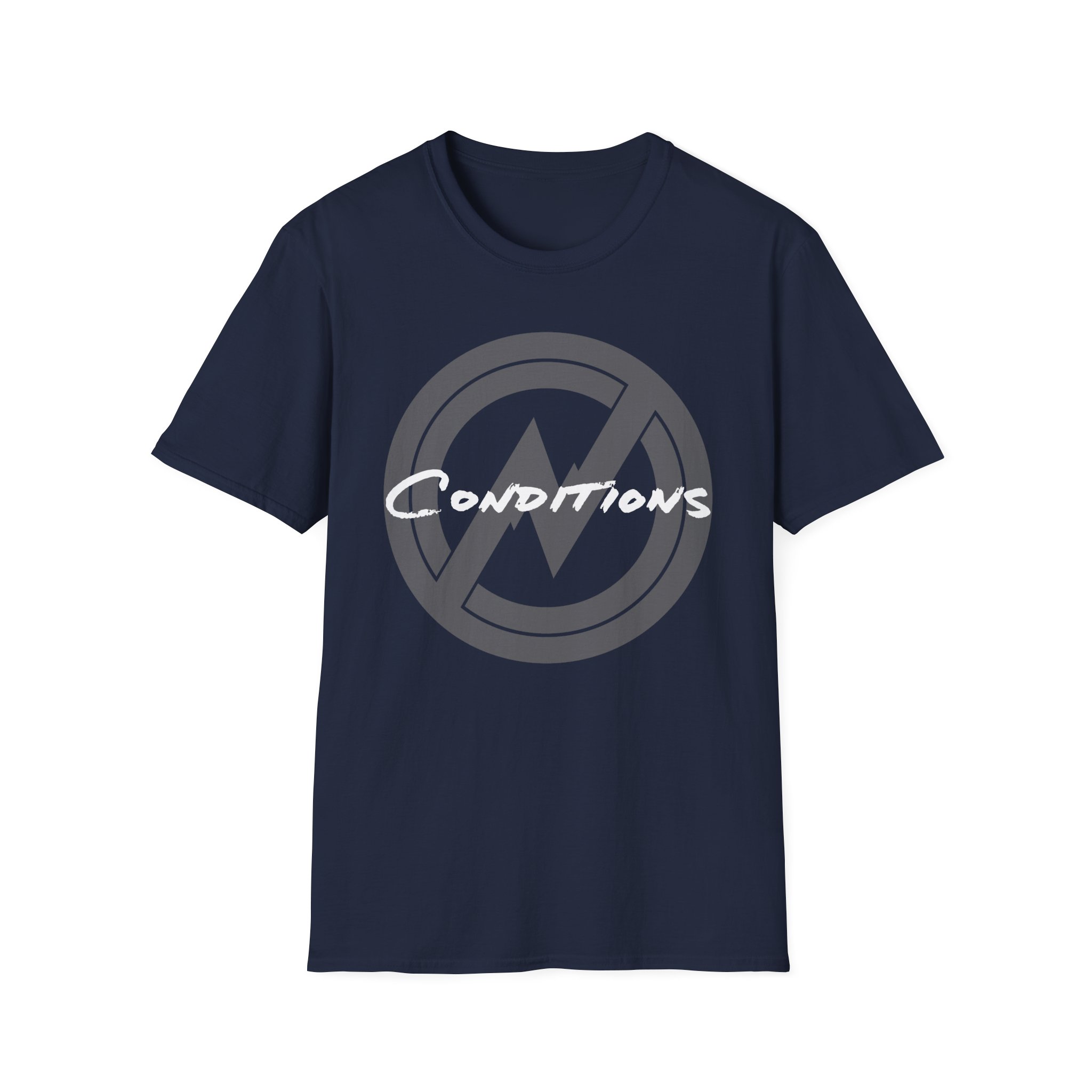 Conditions Circle Symbol Unisex Softstyle T-Shirt - Image 9