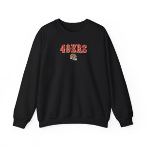Fred Warner San Francisco 49ers Wordmark Player Name & Number Unisex Heavy Blend™ Crewneck Sweatshirt
