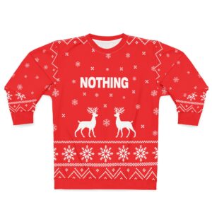 Nothing Unisex Sweatshirt (AOP)
