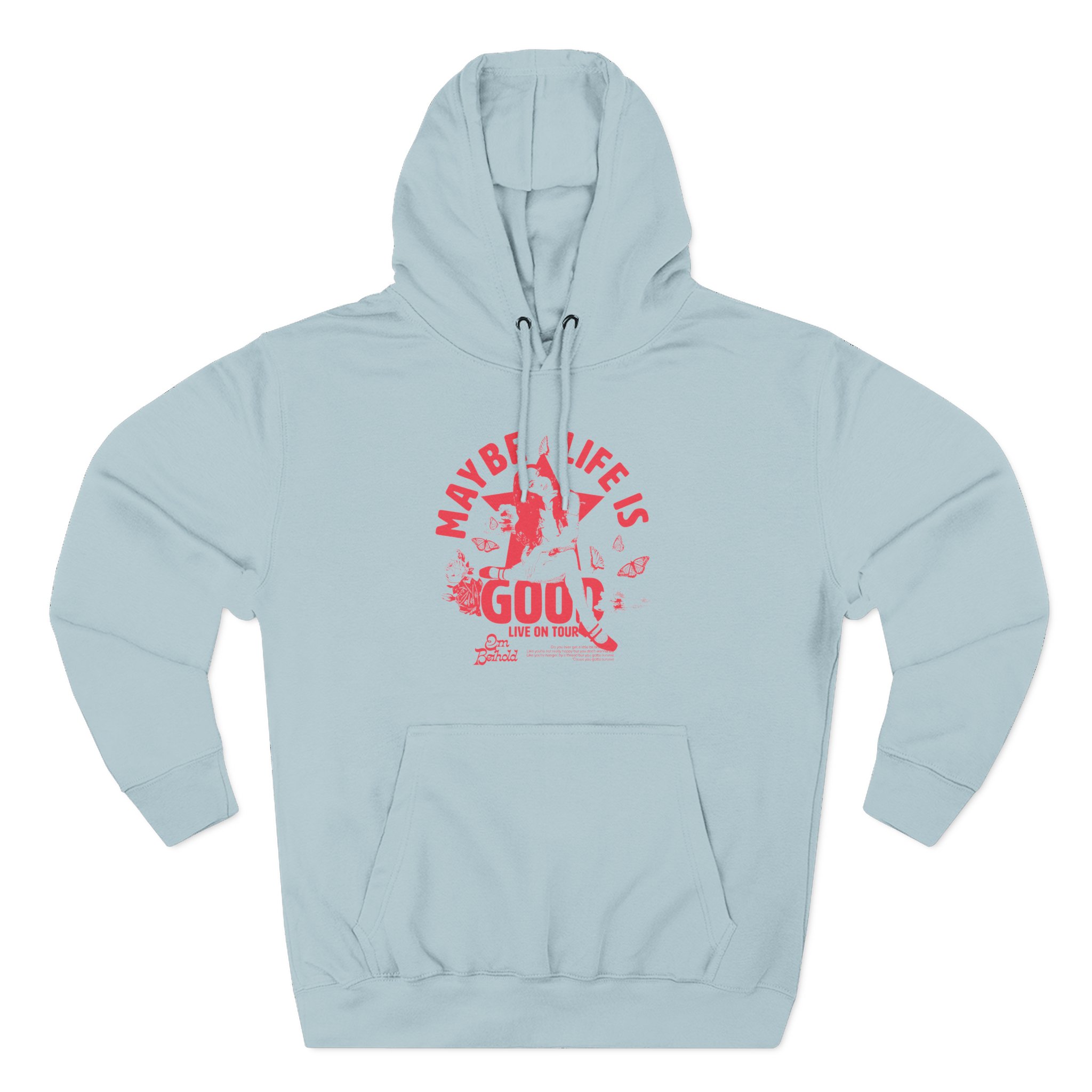 Em Beihold Maybe Life is Good Tour Three-Panel Fleece Hoodie - Image 9