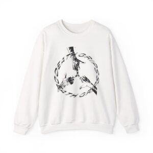 Death Grips Peace Daisy Unisex Heavy Blend™ Crewneck Sweatshirt
