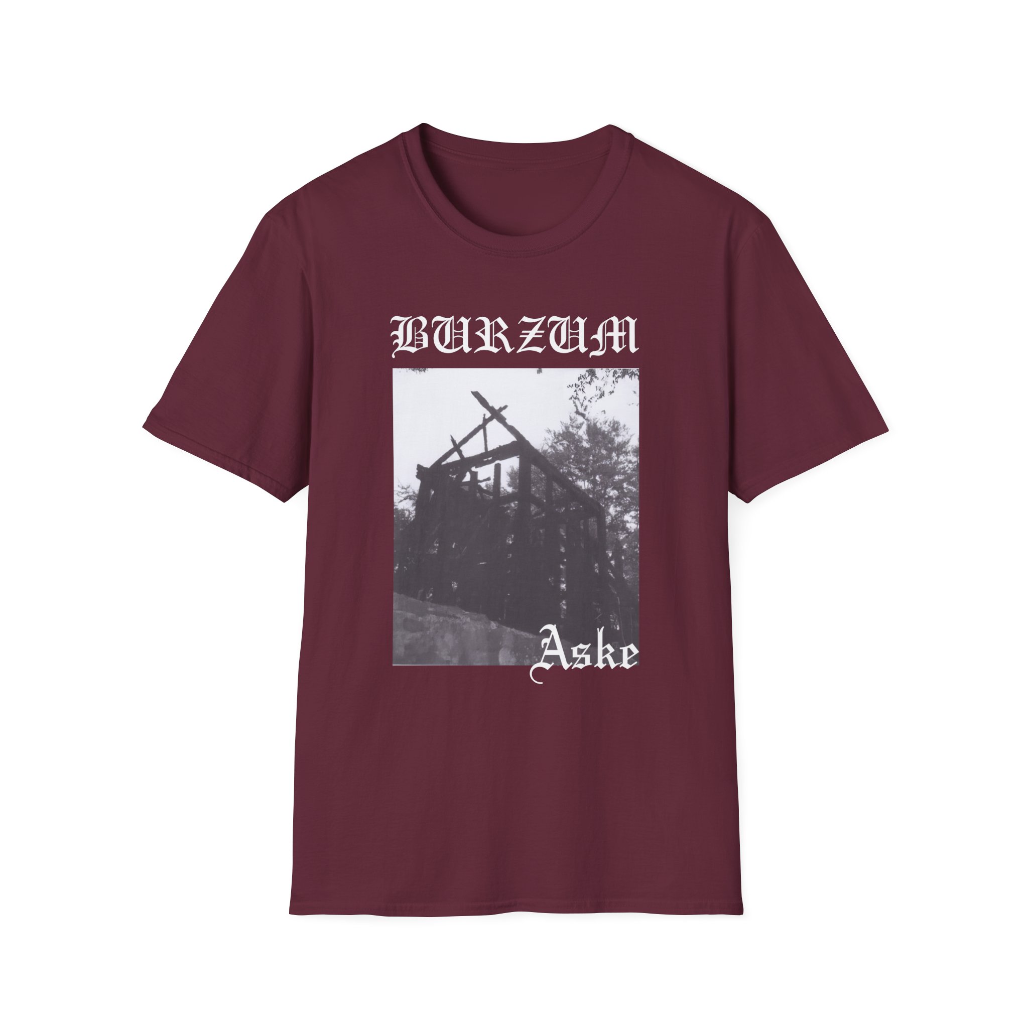 Burzum Aske Unisex Softstyle T-Shirt - Image 3