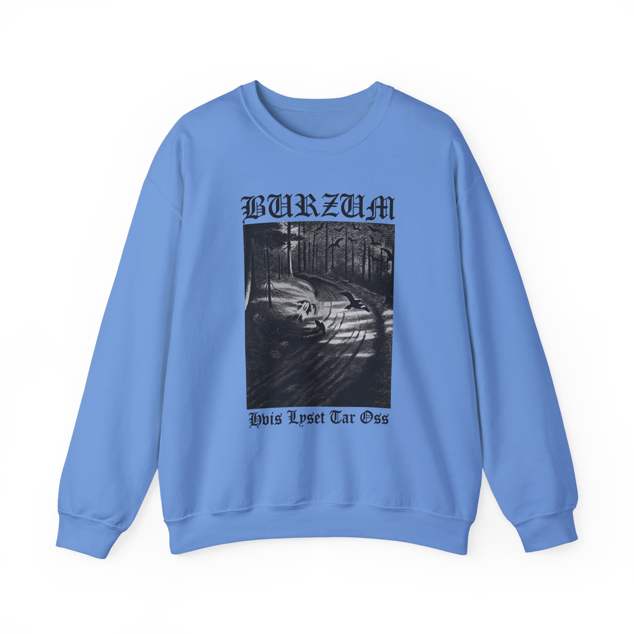 Burzum Hvis Lyset Tar Oss Unisex Heavy Blend™ Crewneck Sweatshirt - Image 15
