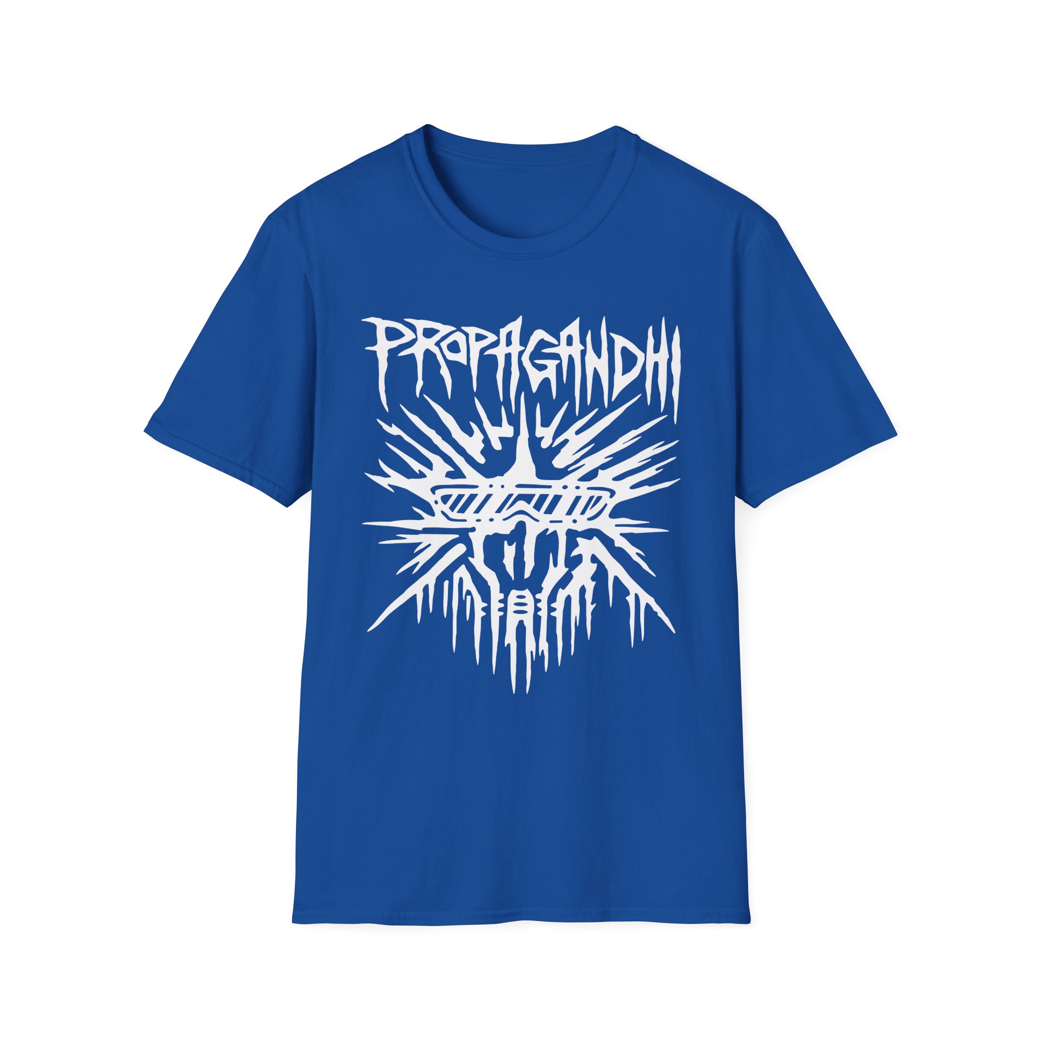 Propagandhi Buster Skull Unisex Softstyle T-Shirt - Image 13