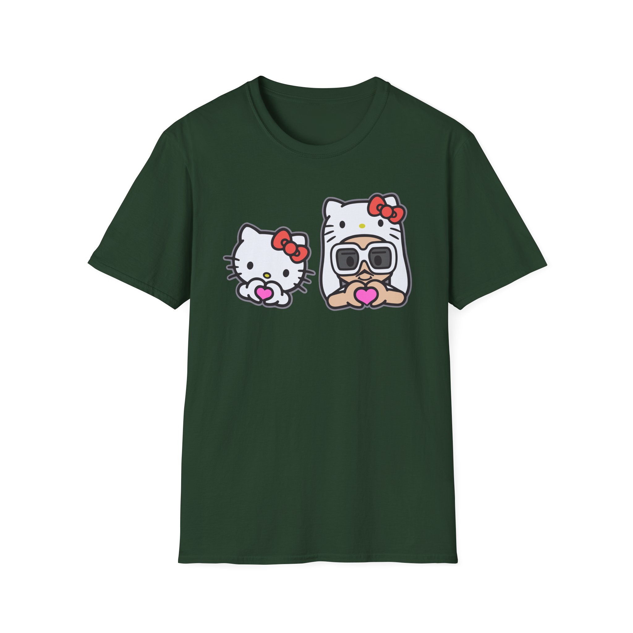 Bruno Mars X Hello Kitty Unisex Softstyle T-Shirt - Image 13
