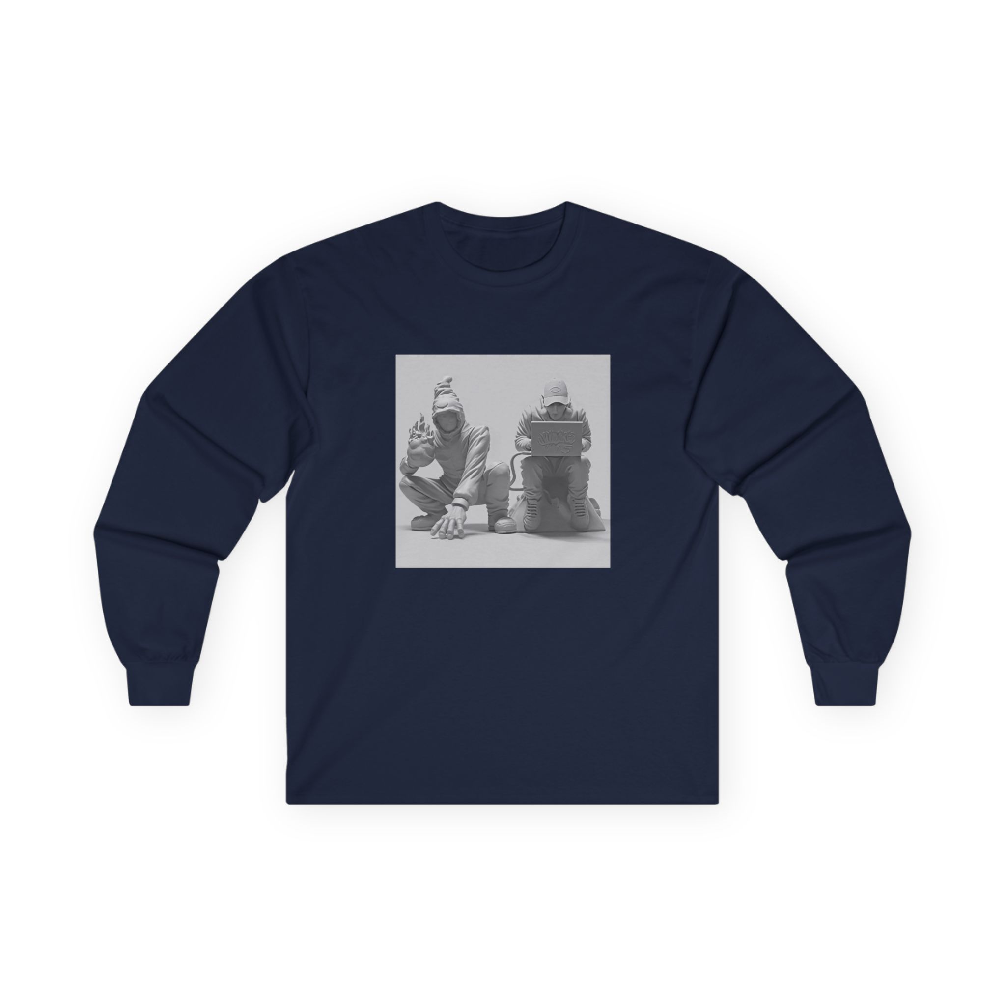Kenny Beats Denzel Curry Unlocked 15 Album Cover Unisex Ultra Cotton Long Sleeve Tee - Image 15