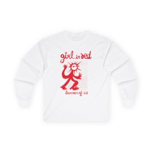Girl in Red Unisex Ultra Cotton Long Sleeve Tee