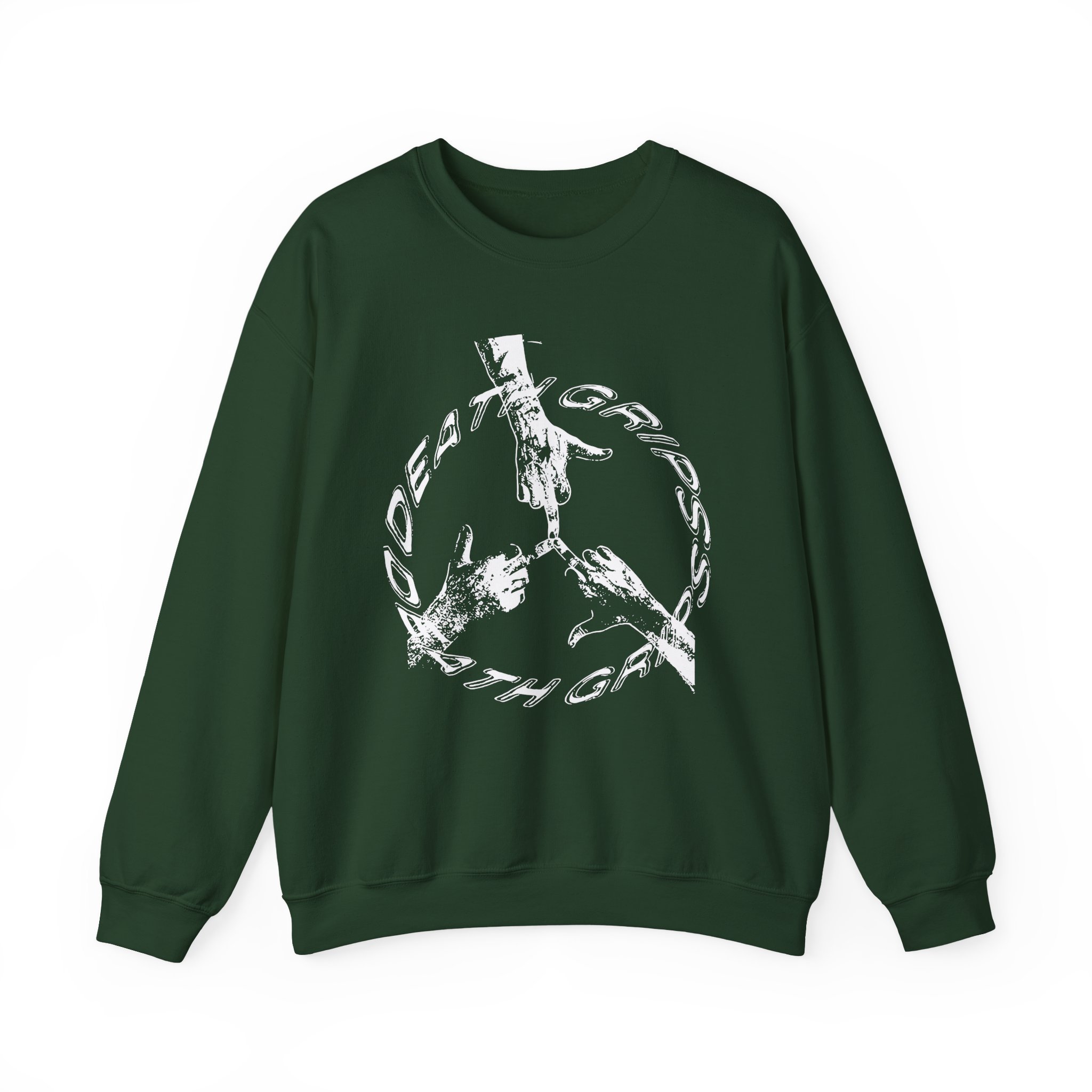 Death Grips Peace Unisex Heavy Blend™ Crewneck Sweatshirt - Image 5