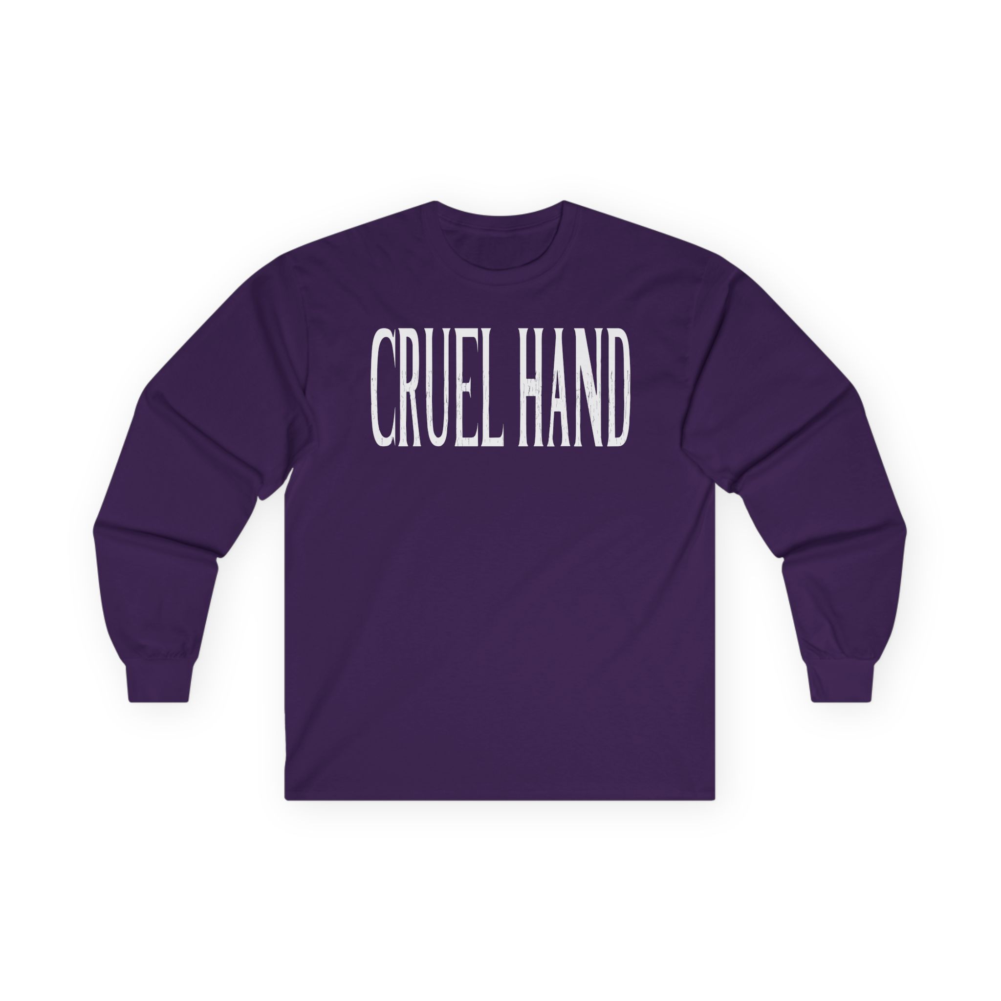 Cruel Hand Logo Unisex Ultra Cotton Long Sleeve Tee - Image 17
