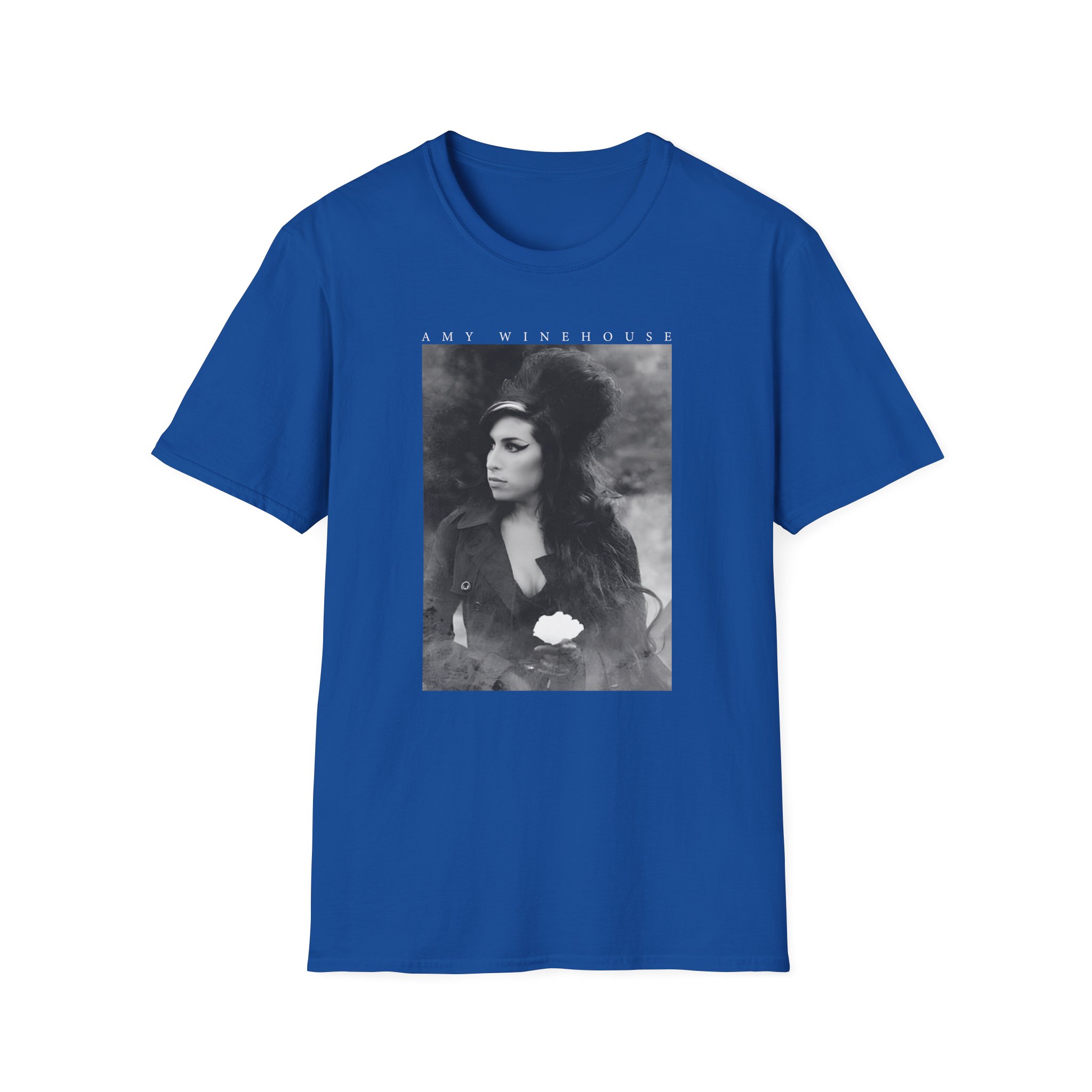 AWH Flower Portrait Unisex Softstyle T-Shirt - Image 13