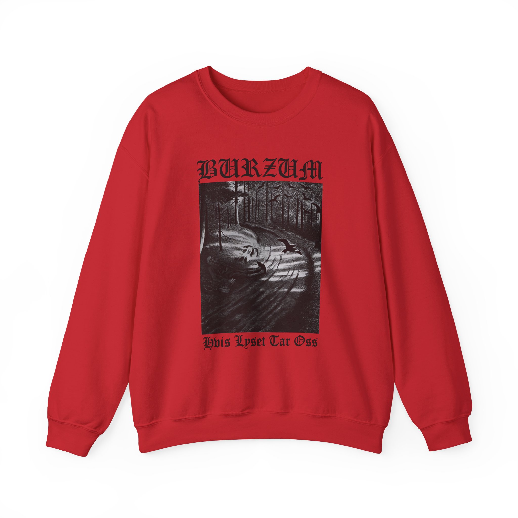 Burzum Hvis Lyset Tar Oss Unisex Heavy Blend™ Crewneck Sweatshirt - Image 23