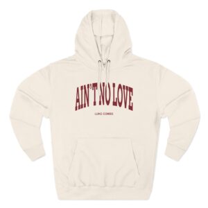 Luke Combs Ain't No Love Three-Panel Fleece Hoodie
