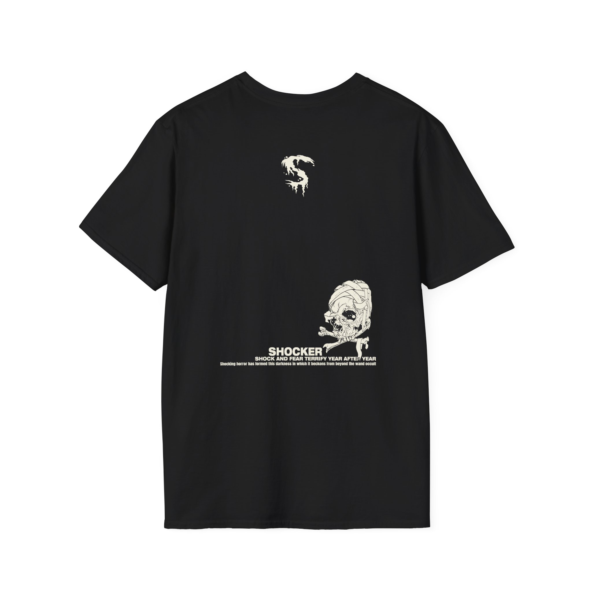 Balzac Shocker Pushead Bandage Skull 2025 Unisex Soft-style T-shirt - Image 2