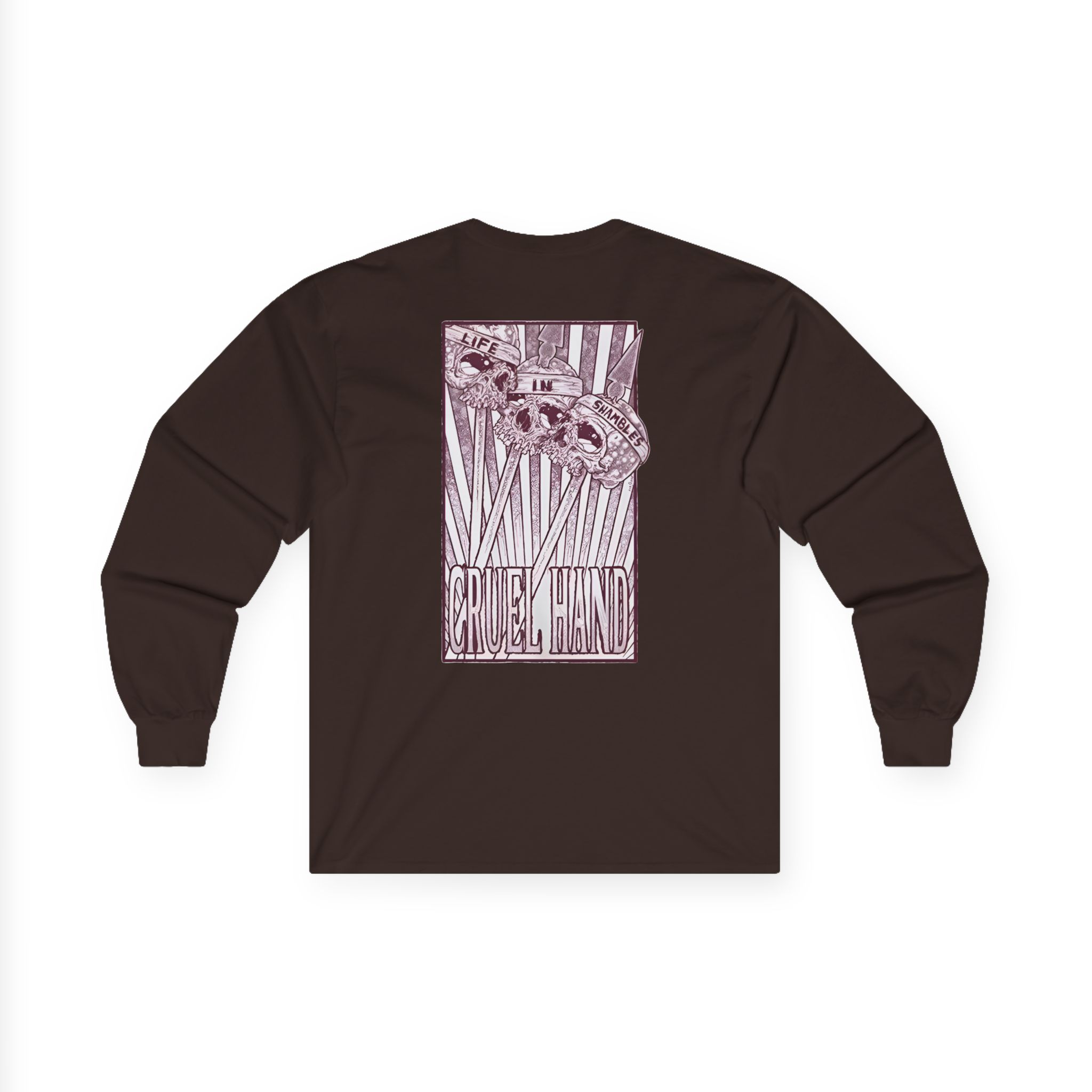 Cruel Hand Shambles Unisex Ultra Cotton Long Sleeve Tee - Image 6