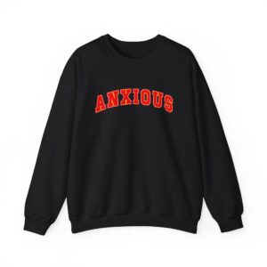 Tom Cardy Anxious Unisex Heavy Blend™ Crewneck Sweatshirt