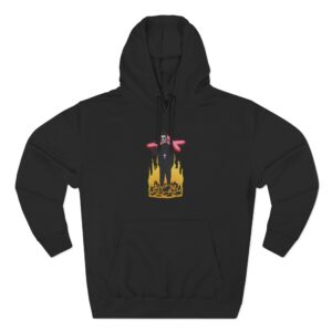 TW Anarchy Starboy Fire Three-Panel Fleece Hoodie