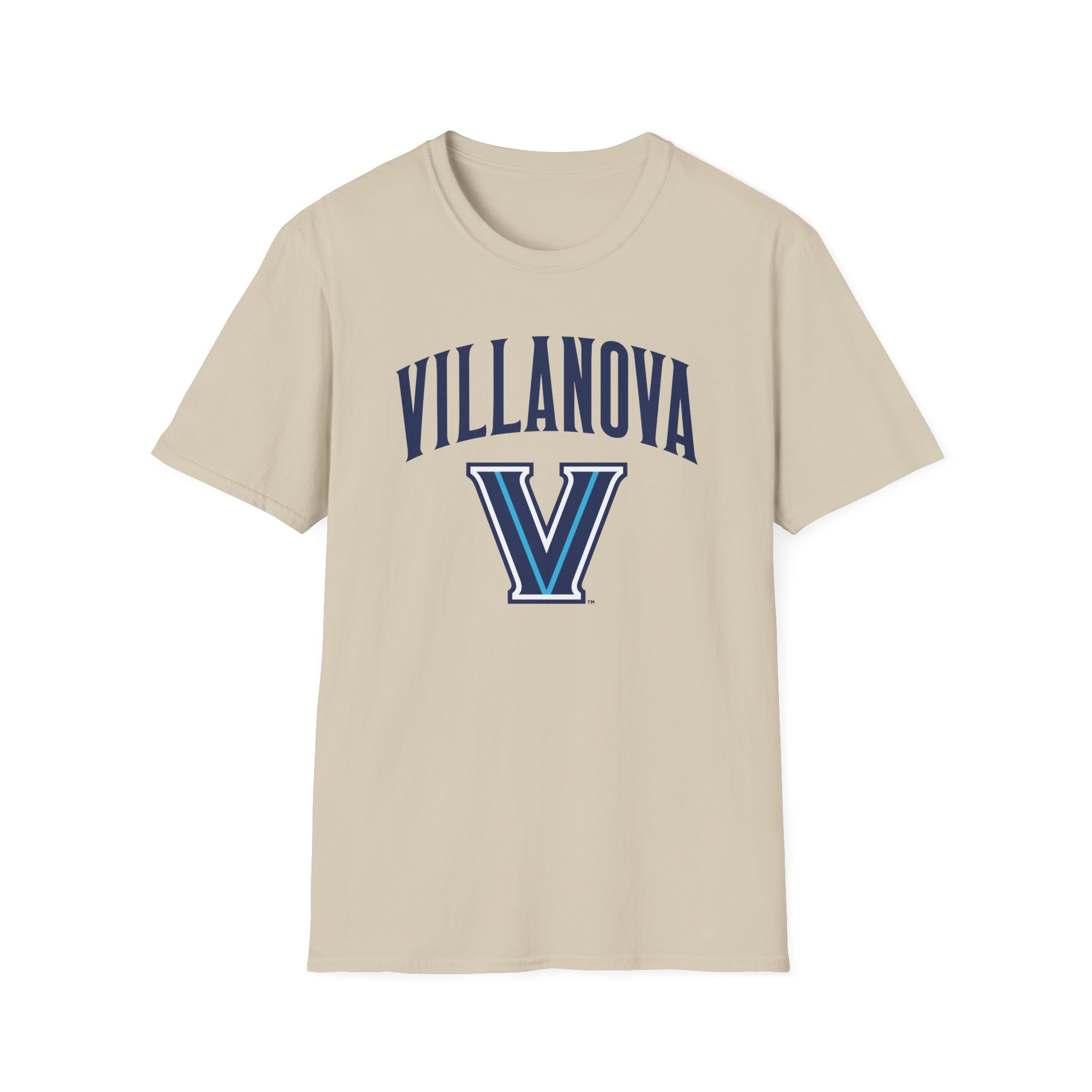 Villanova Wildcats Wordmark Logo Unisex Softstyle T-shirt - Image 5