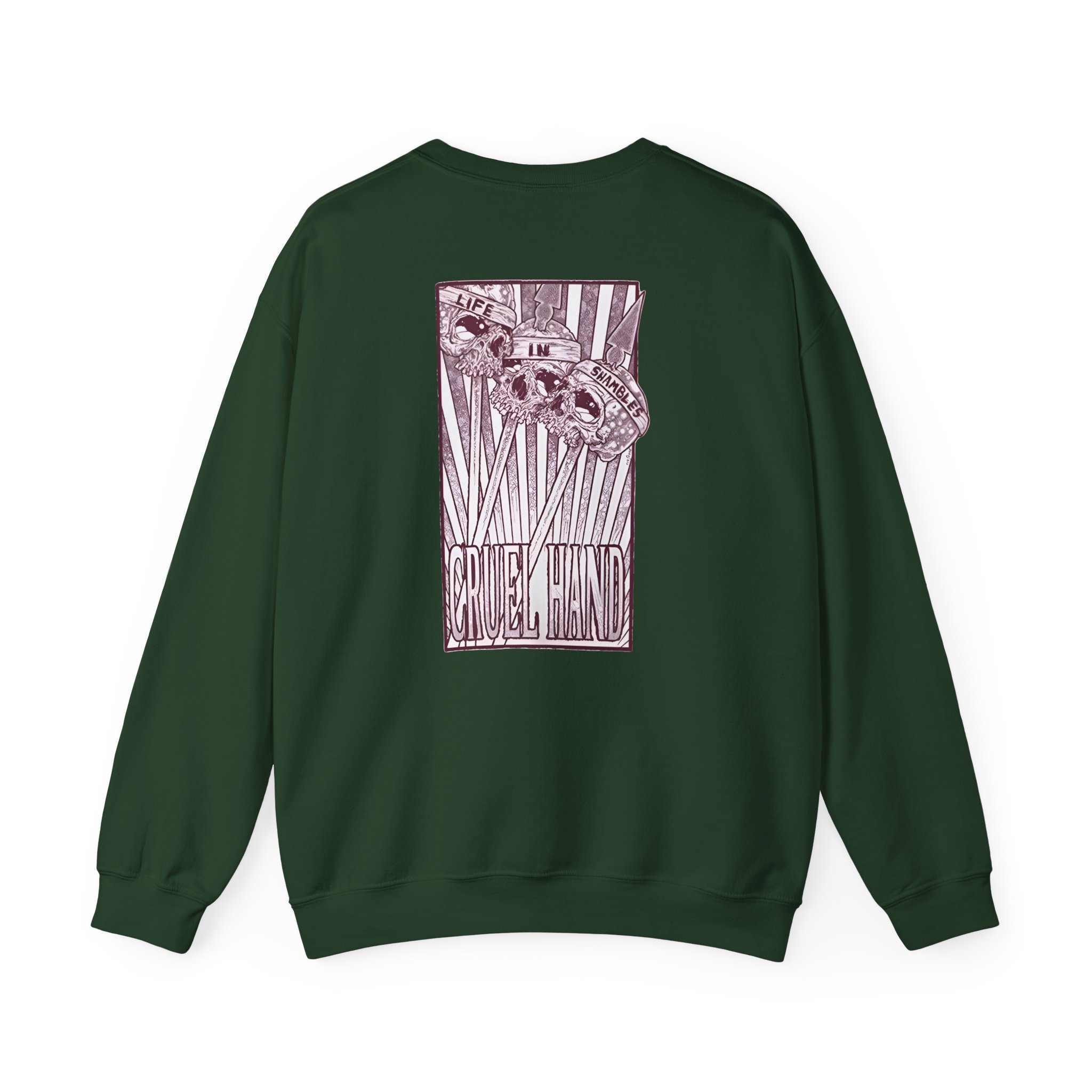 Cruel Hand Shambles Unisex Heavy Blend™ Crewneck Sweatshirt - Image 10