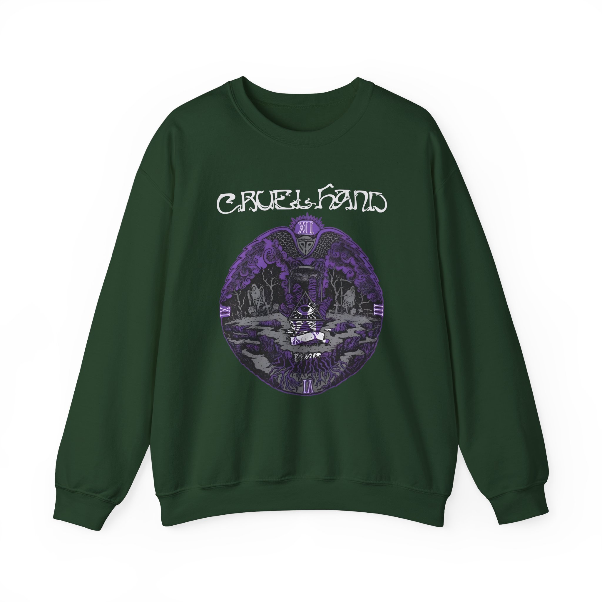 Cruel Hand Prying Eyes Unisex Heavy Blend™ Crewneck Sweatshirt - Image 9