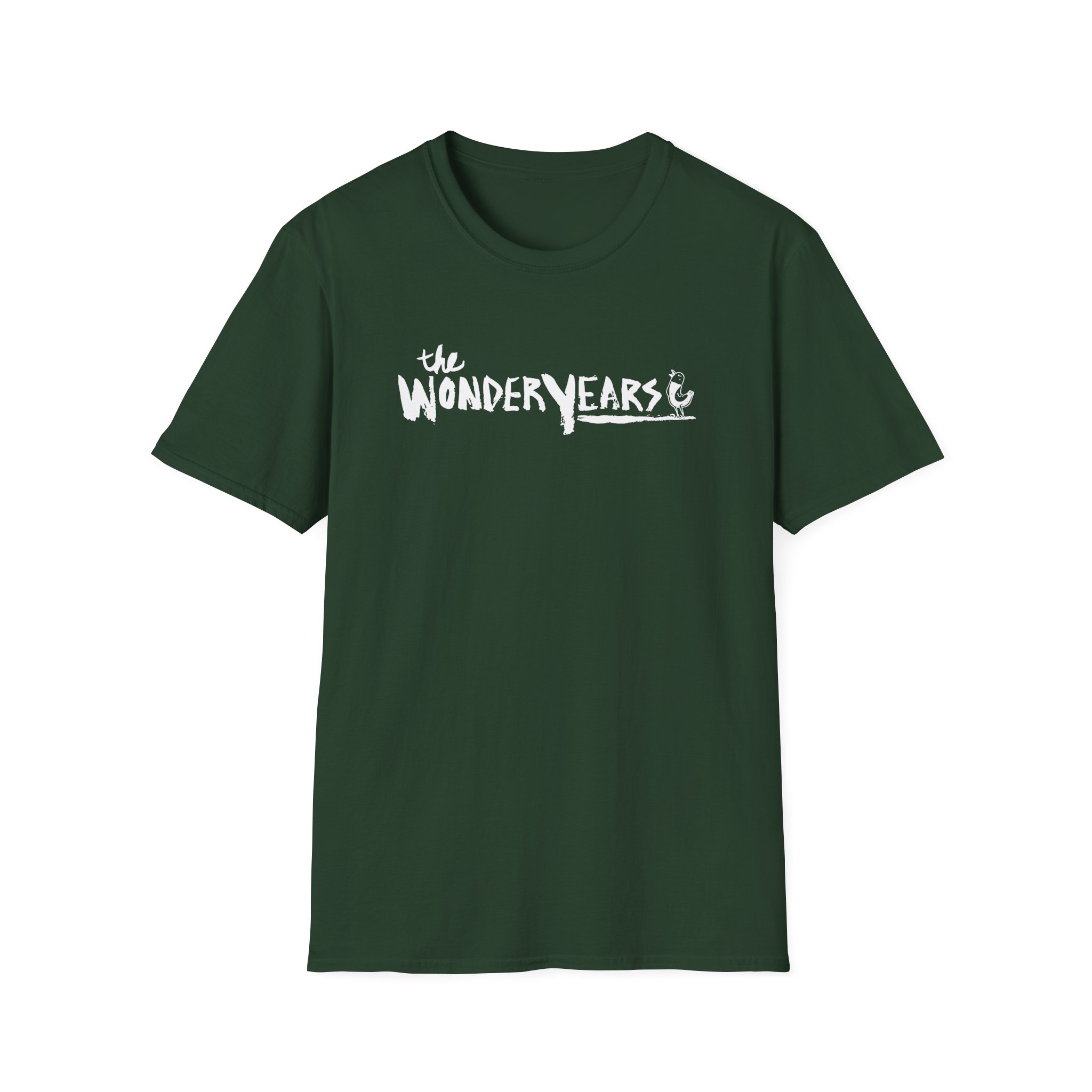 The Wonder Years Live Shot Throwback Unisex Softstyle T-Shirt - Image 5