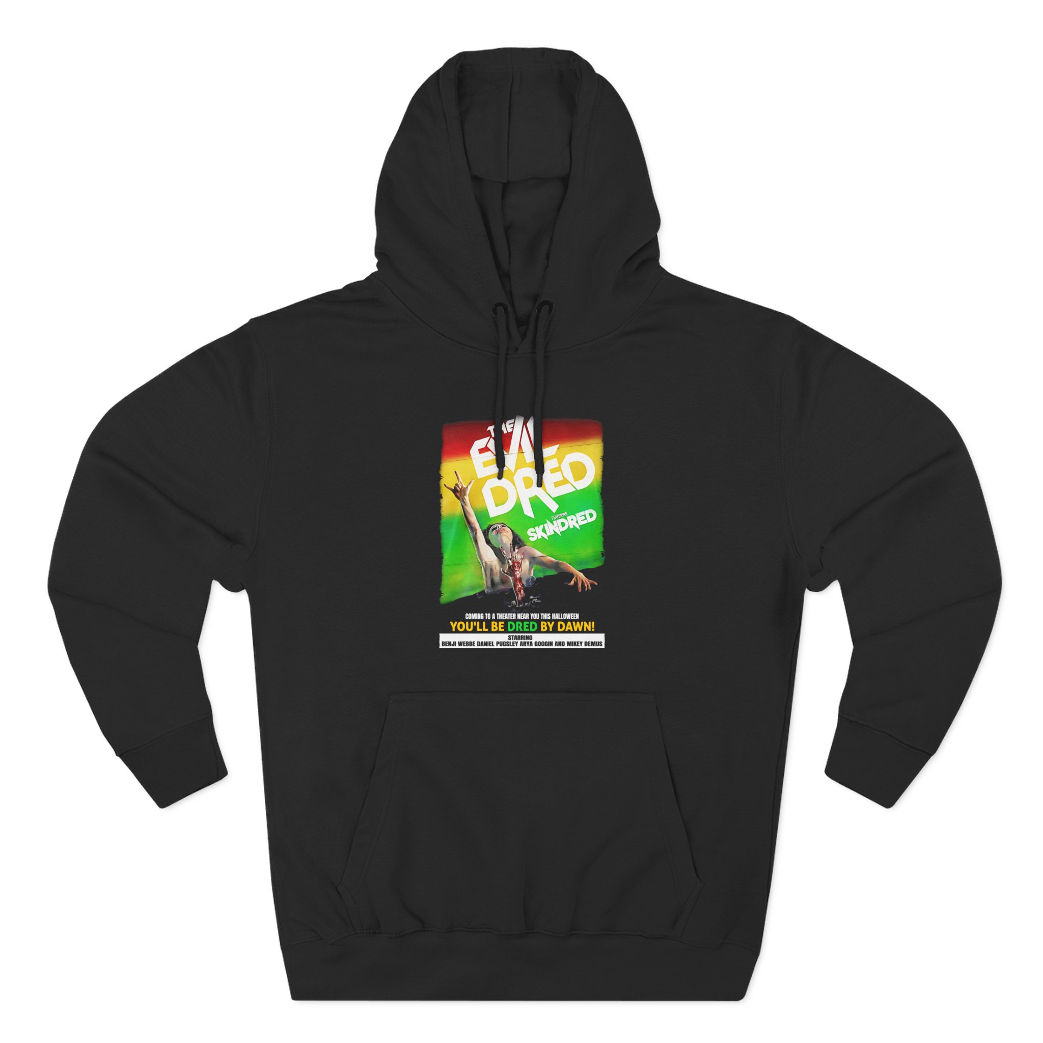 Skindred the Evil Dred Three-Panel Fleece Hoodie