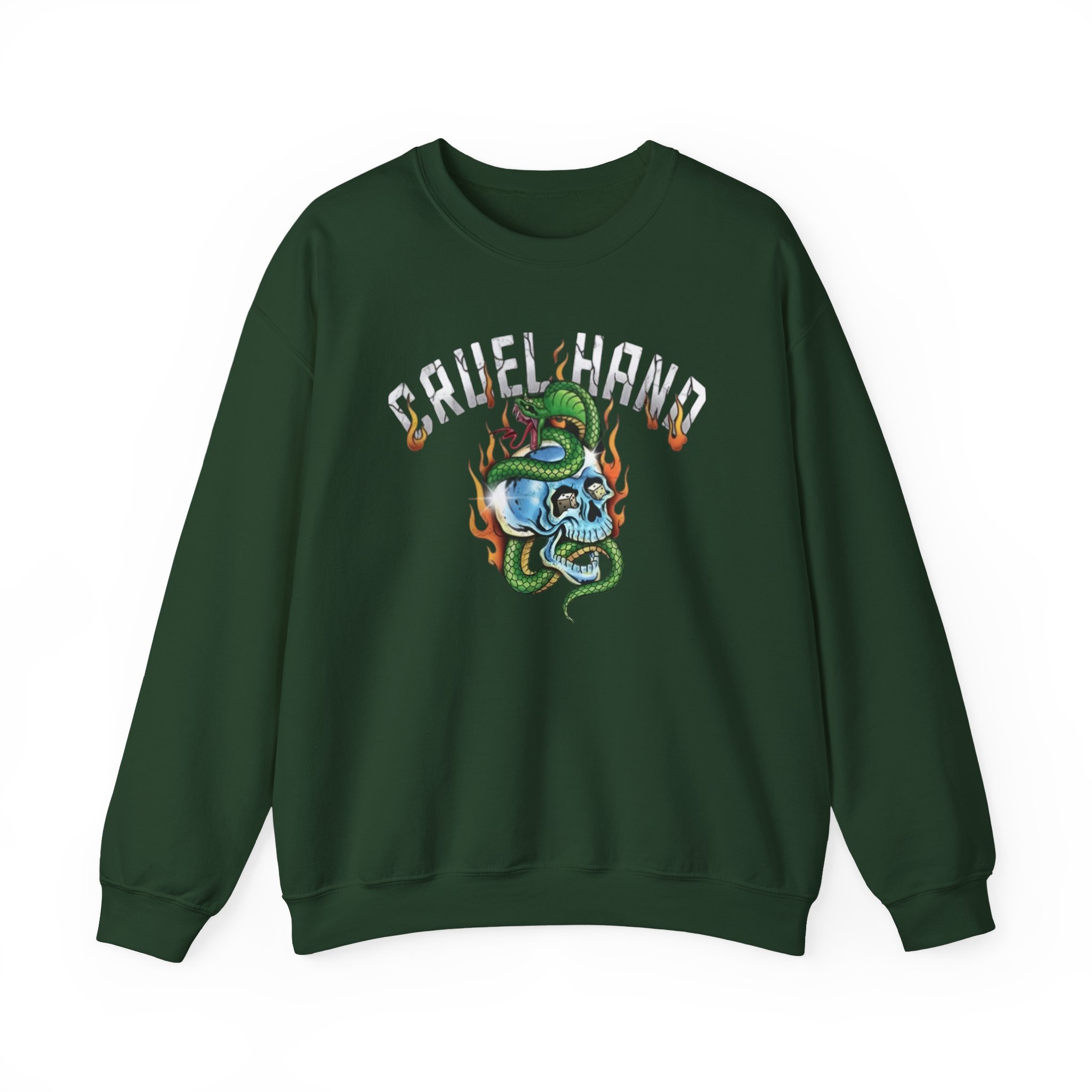 Cruel Hand Cobra Color Unisex Heavy Blend™ Crewneck Sweatshirt - Image 7