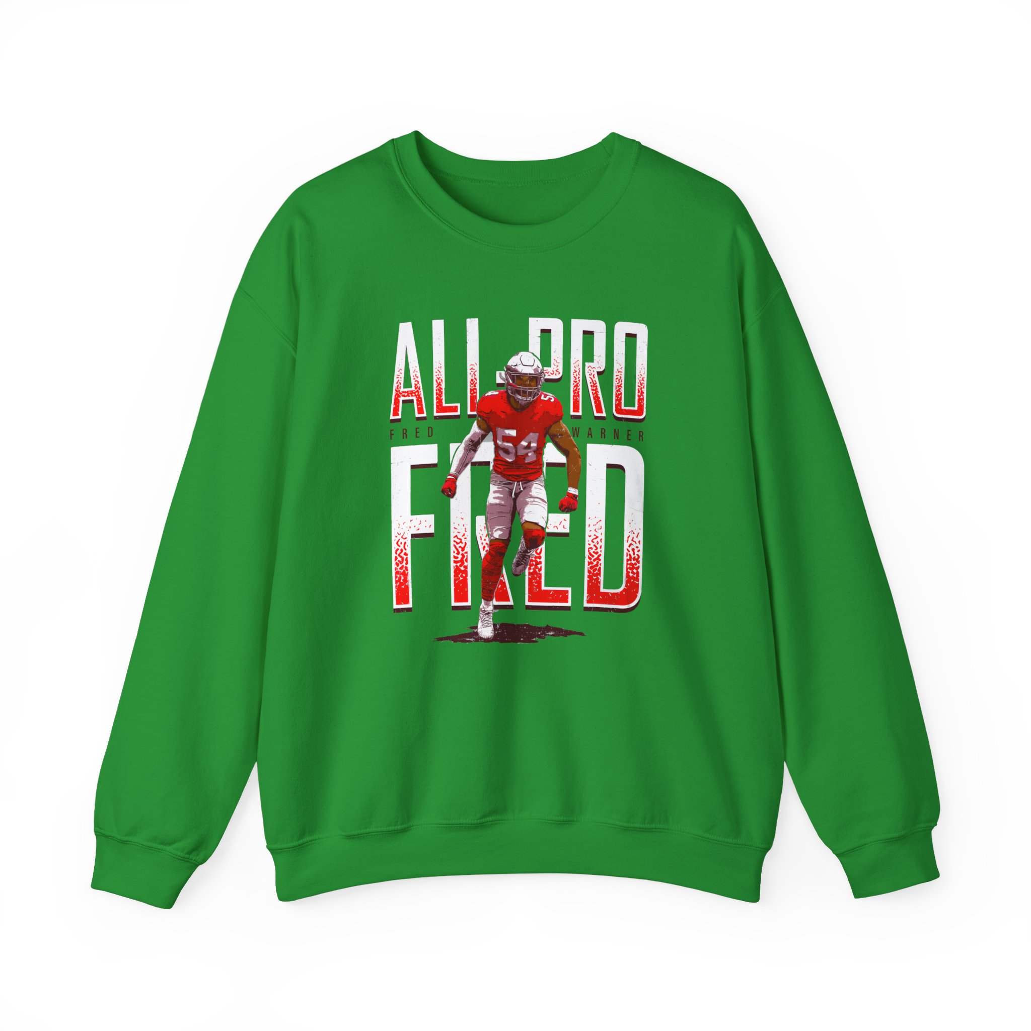 Fred Warner All Pro Fred Unisex Heavy Blend™ Crewneck Sweatshirt - Image 3