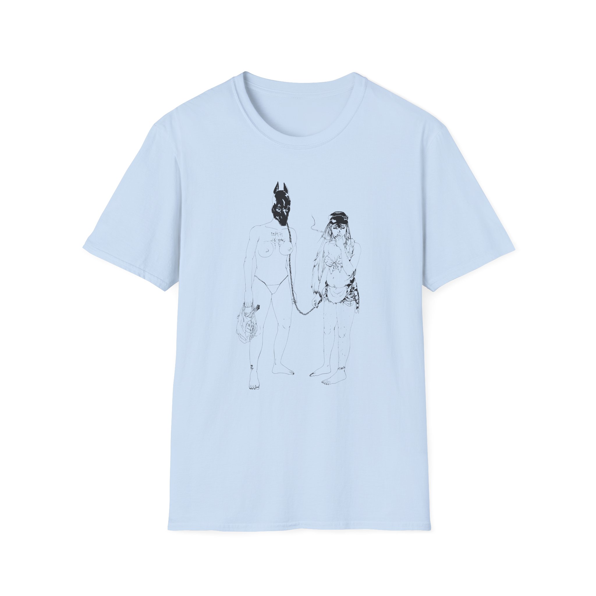 Death Grips Money Store Unisex Softstyle T-Shirt - Image 9