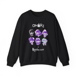 Omori x Requiem Cafe Unisex Heavy Blend™ Crewneck Sweatshirt