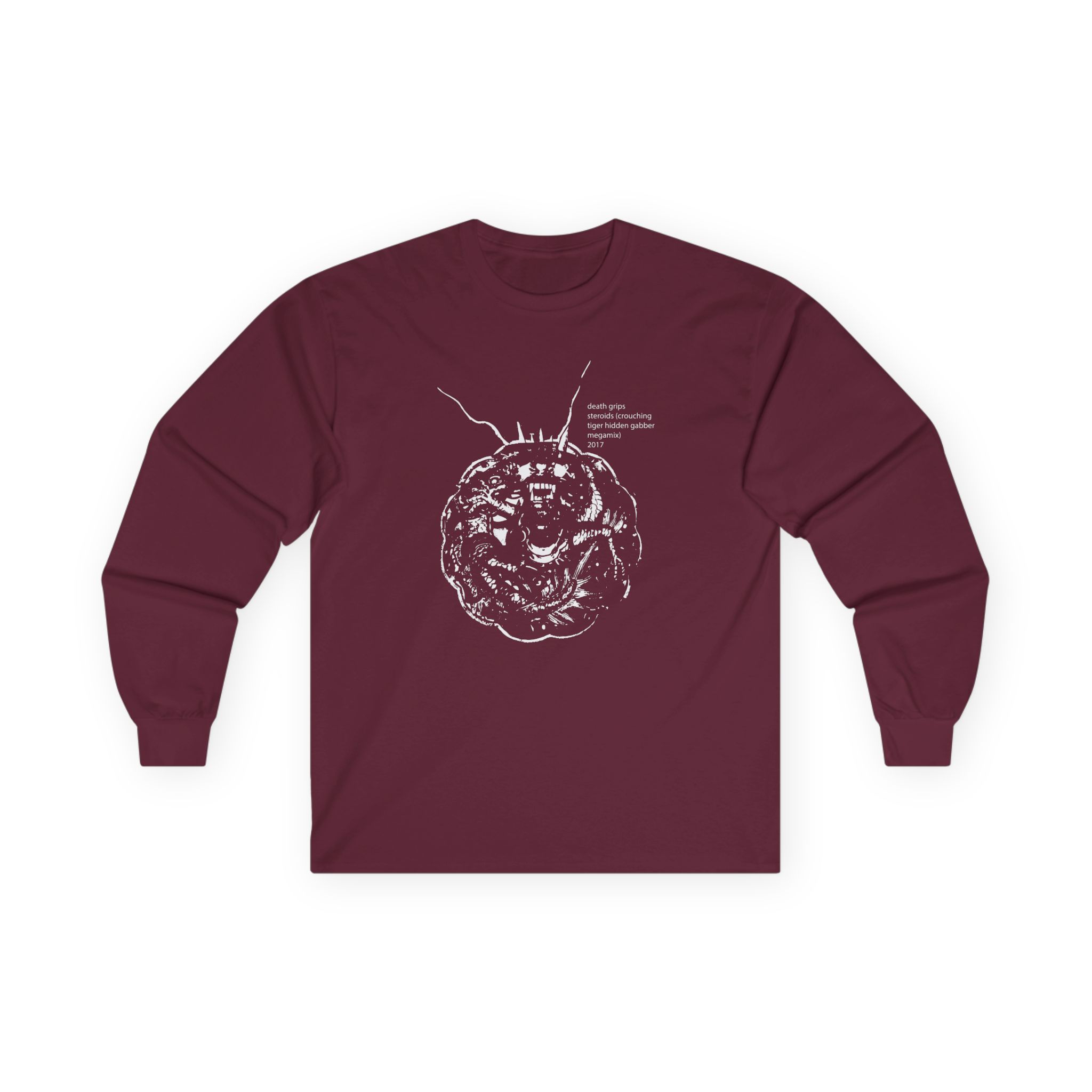 Death Grips Crouching Unisex Ultra Cotton Long Sleeve Tee - Image 3