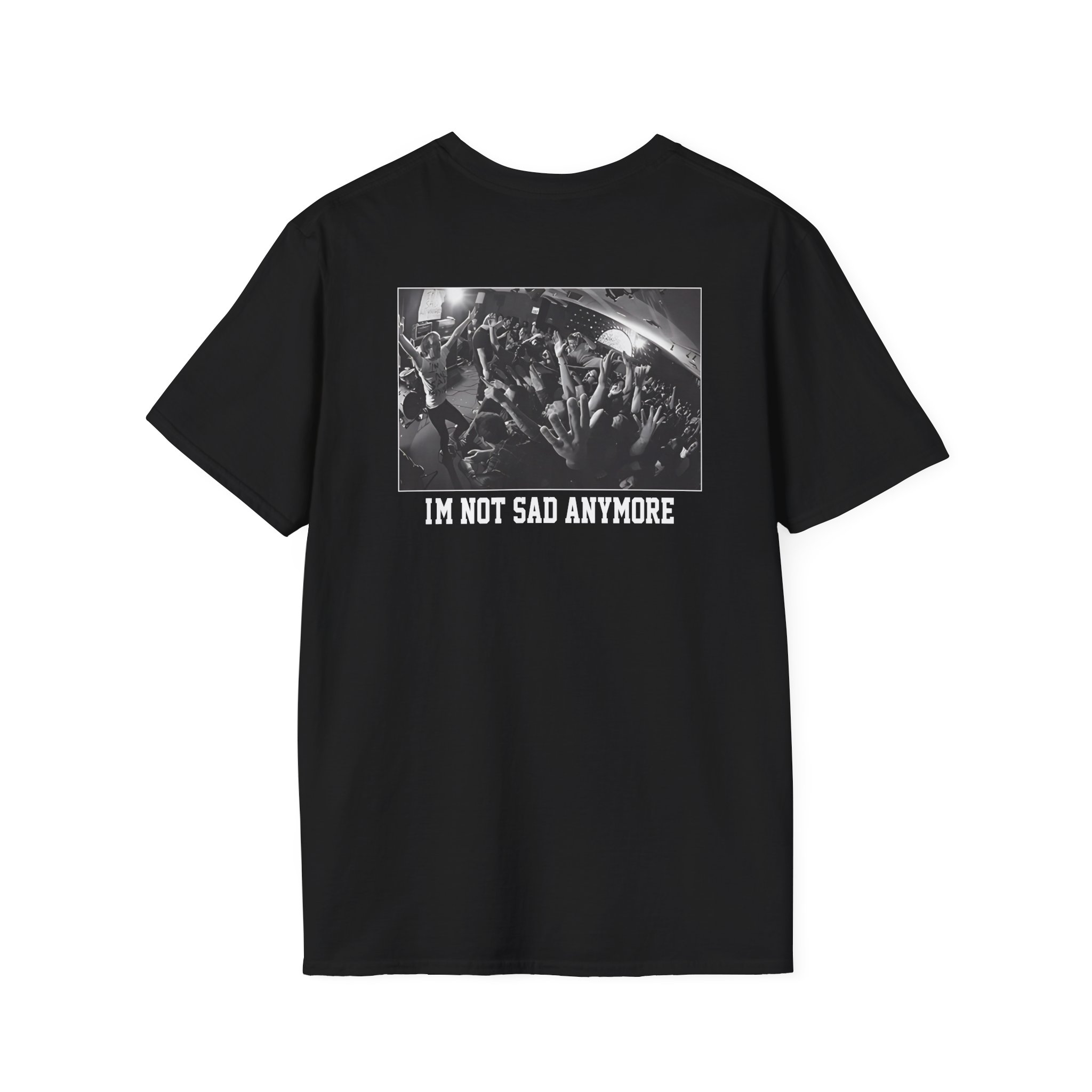 The Wonder Years Live Shot Throwback Unisex Softstyle T-Shirt - Image 2