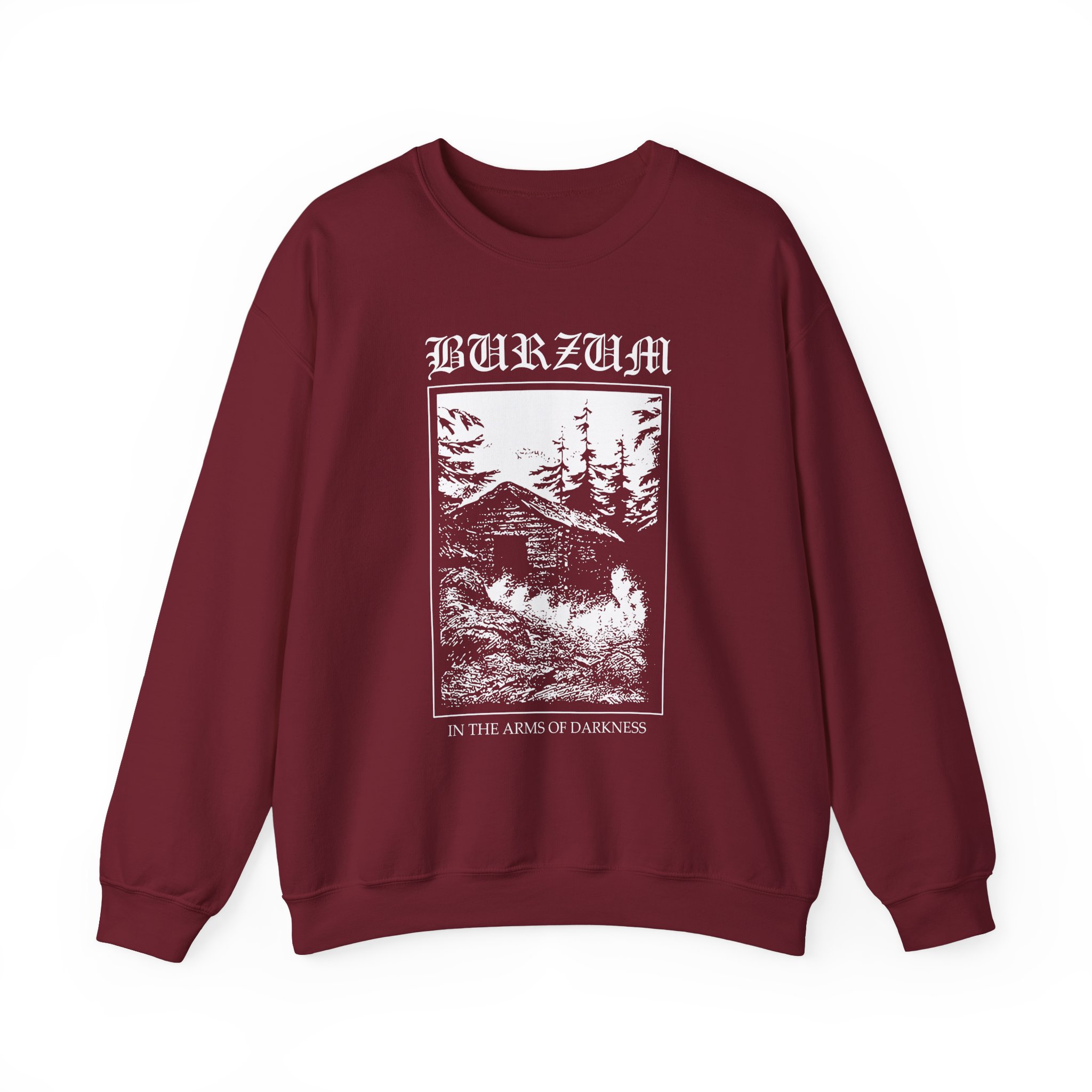 Burzum in the Arms of Darkness Unisex Heavy Blend™ Crewneck Sweatshirt - Image 15