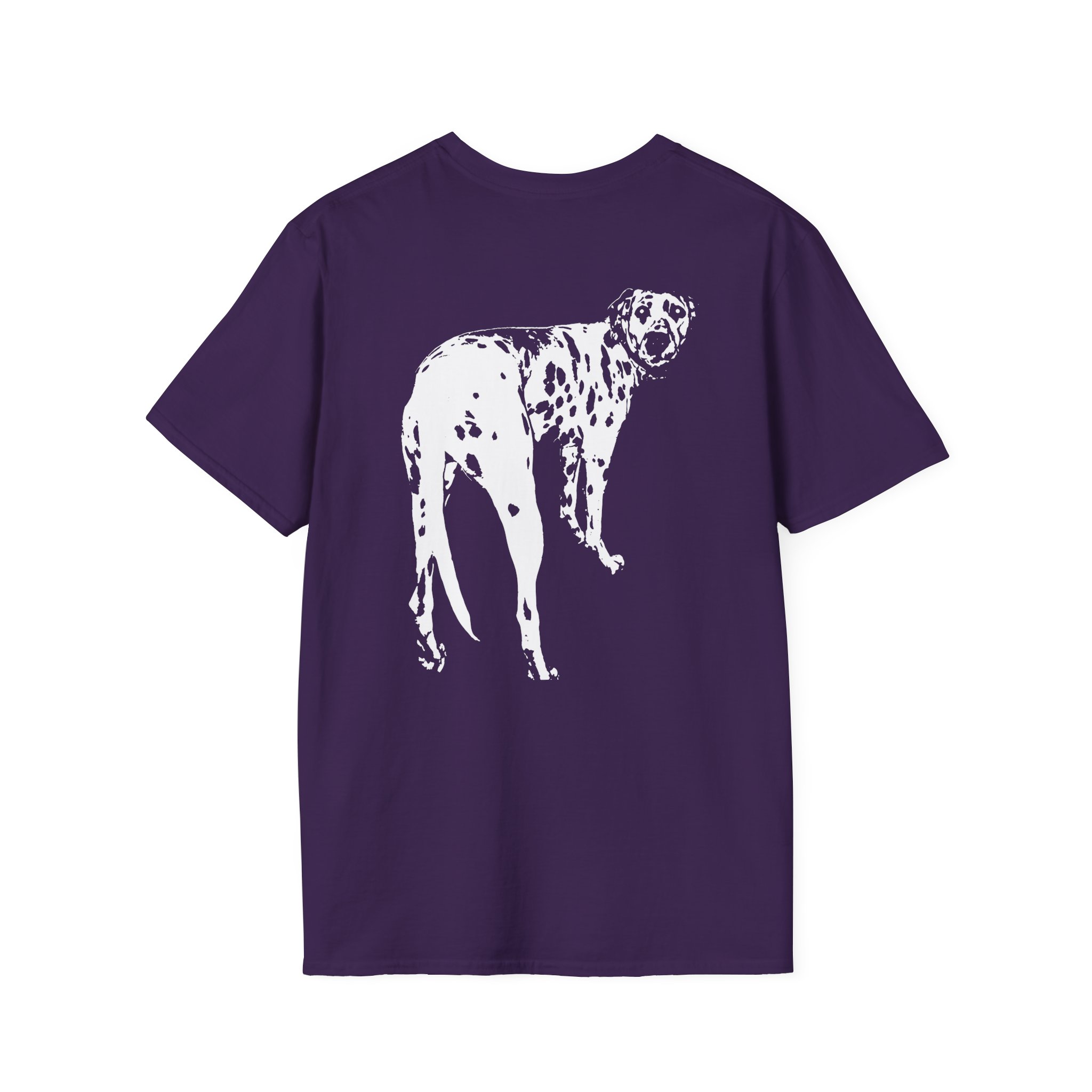 Death Grips Dalmatian Unisex Softstyle T-Shirt - Image 14