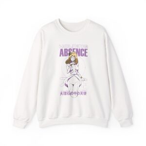 Holding Absence Anime in the Marble Unisex Heavy Blend™ Crewneck Sweatshirt