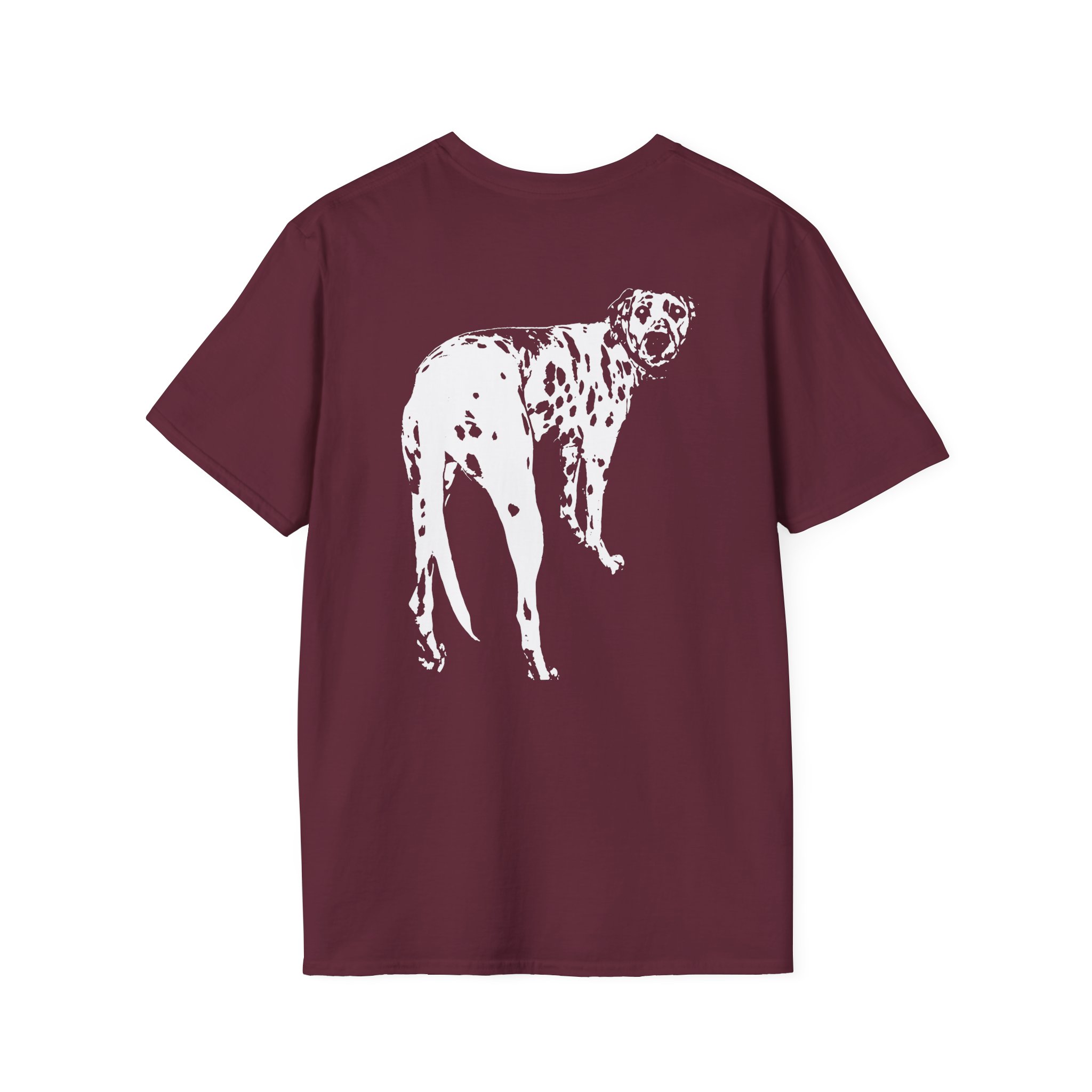 Death Grips Dalmatian Unisex Softstyle T-Shirt - Image 4