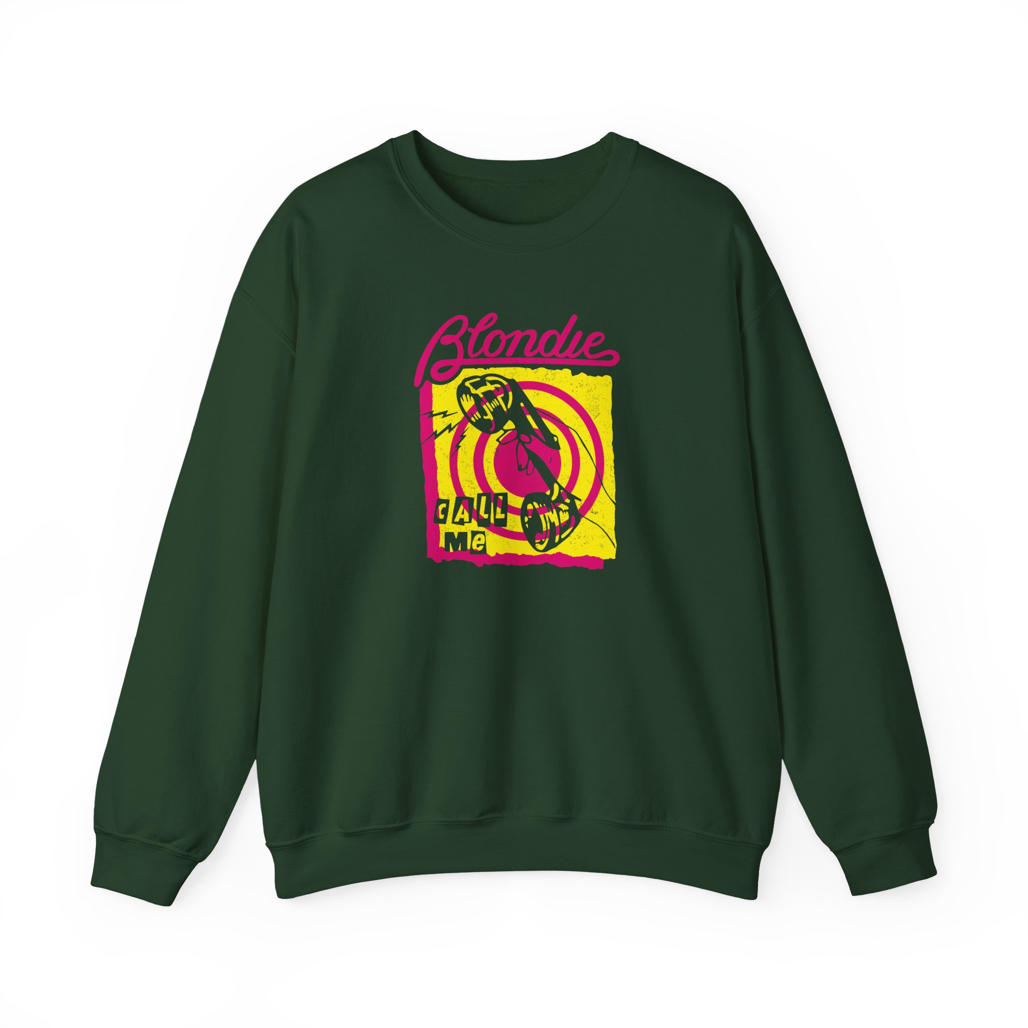 Blondie Call Me Unisex Heavy Blend™ Crewneck Sweatshirt - Image 7