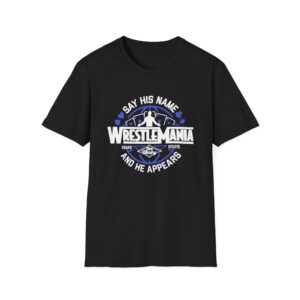 Joe Hendry WrestleMania 41 Logo Unisex Softstyle T-Shirt